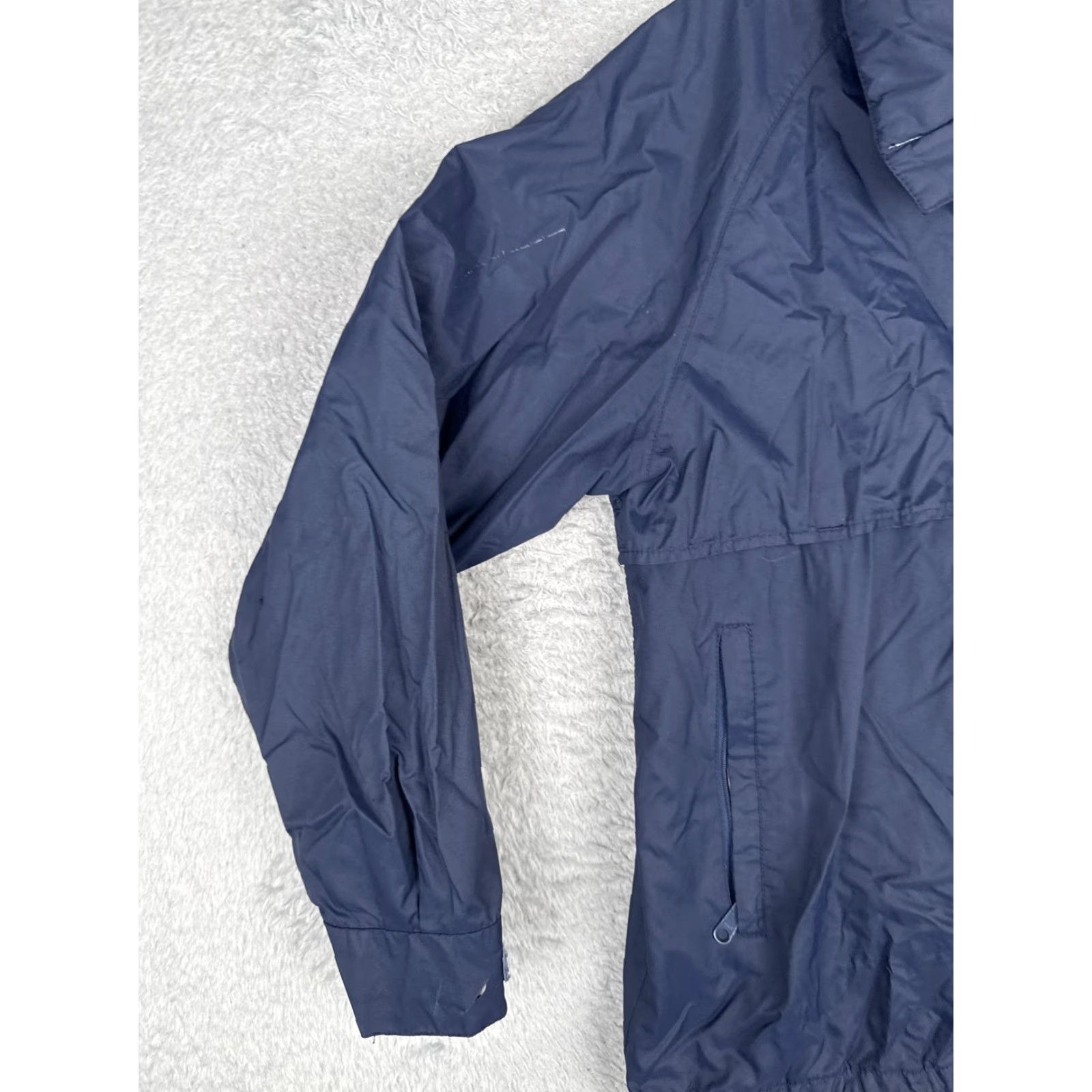 Helly Hansen Helly Hansen Jacket Mens Medium Blue Windbreaker Full Zip Lined Lightweight READ Size US M / EU 48-50 / 2 - 5 Thumbnail