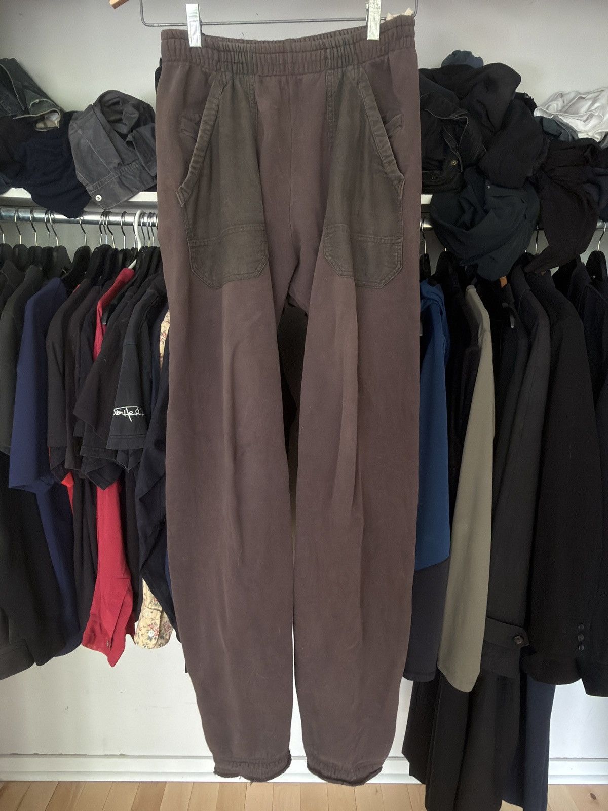 Rick Owens FW 2003 Trucker sweatpants Size US 29 - 1 Thumbnail