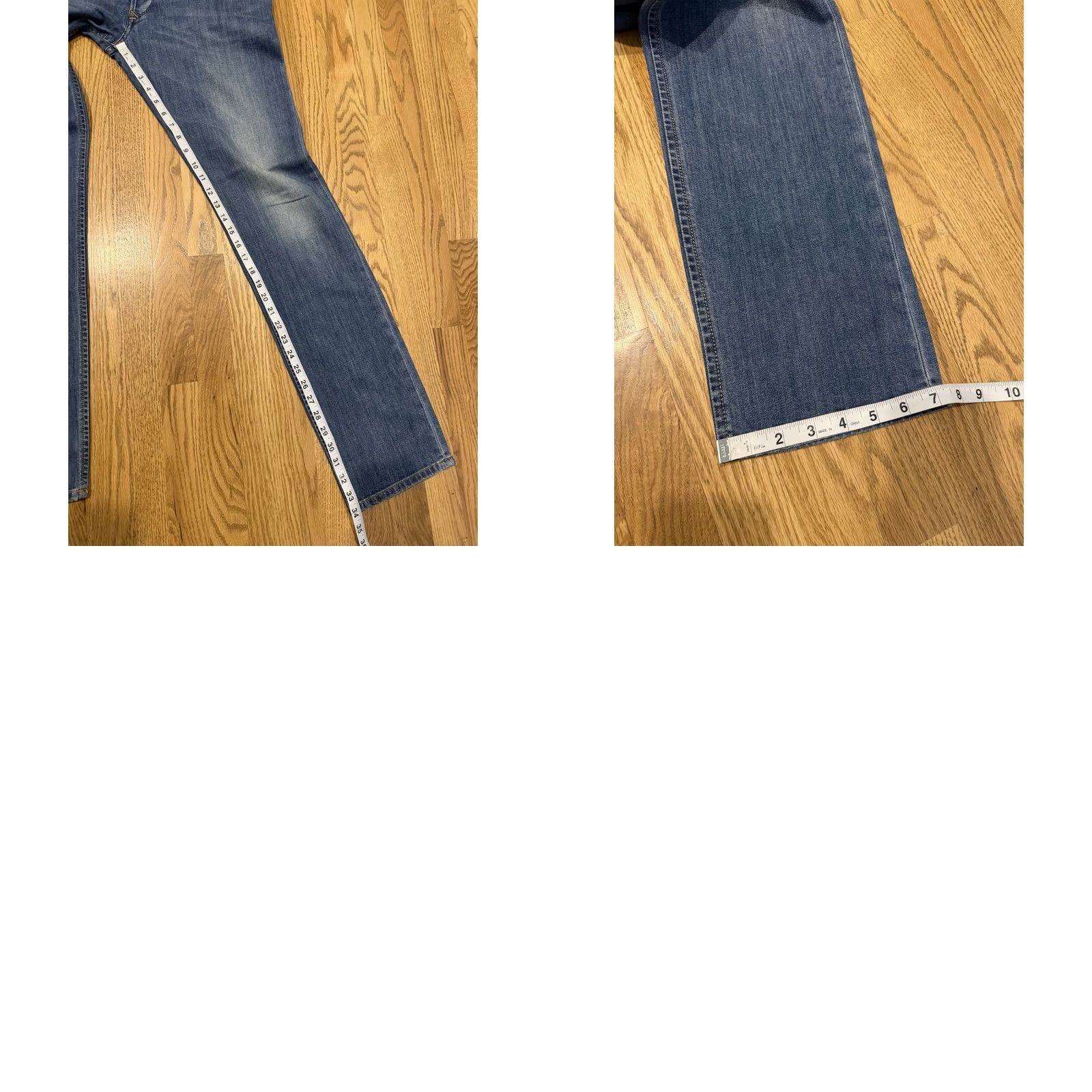 Diesel Diesel Iakop Denim Jeans Men’s 32x34 Stretch Regular Slim Tapered Blue 0807S Size US 32 / EU 48 - 10 Thumbnail