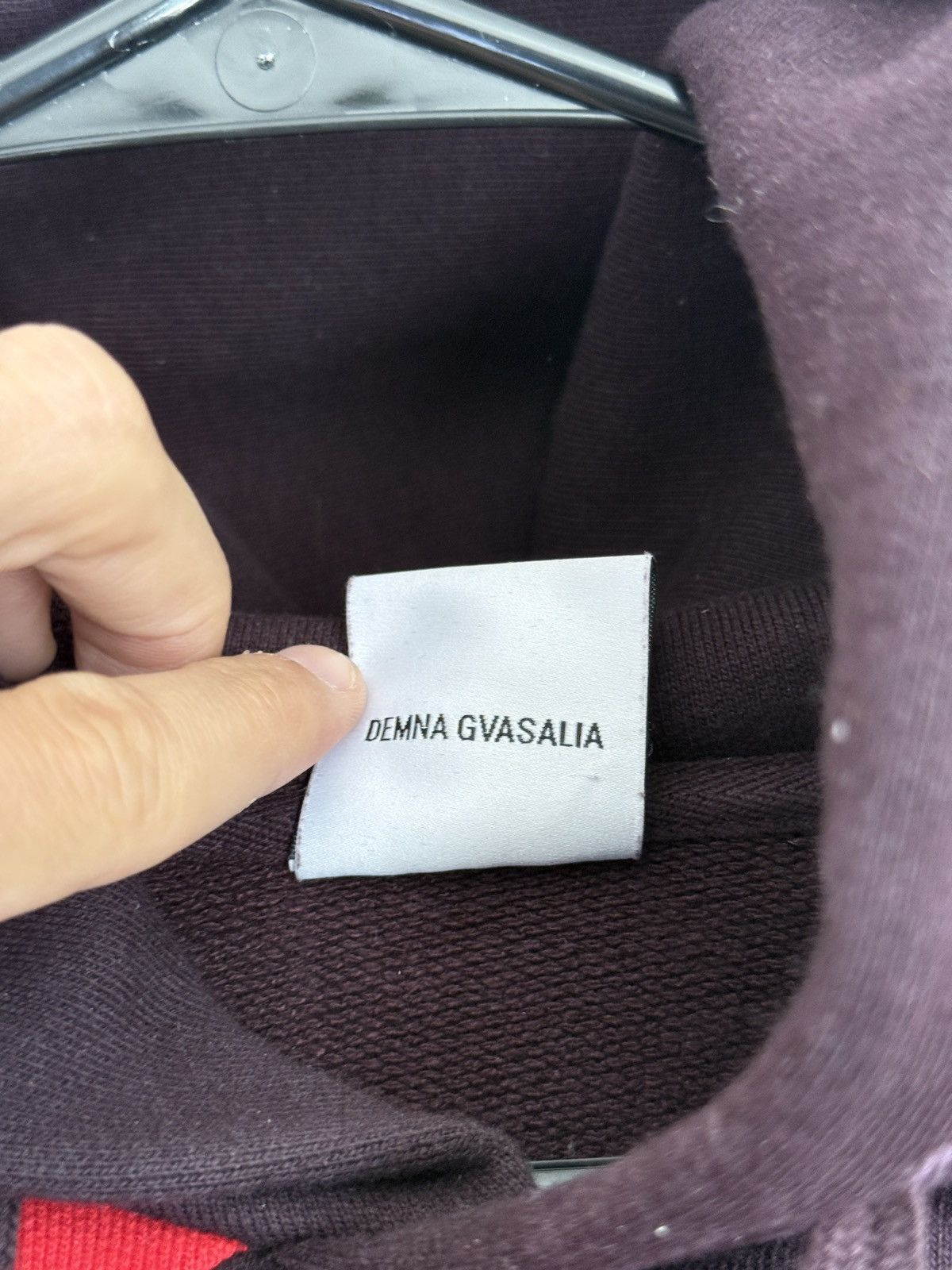 Vetements Vetements Asymmetric Zurich Hoodie Size US L / EU 52-54 / 3 - 6 Thumbnail