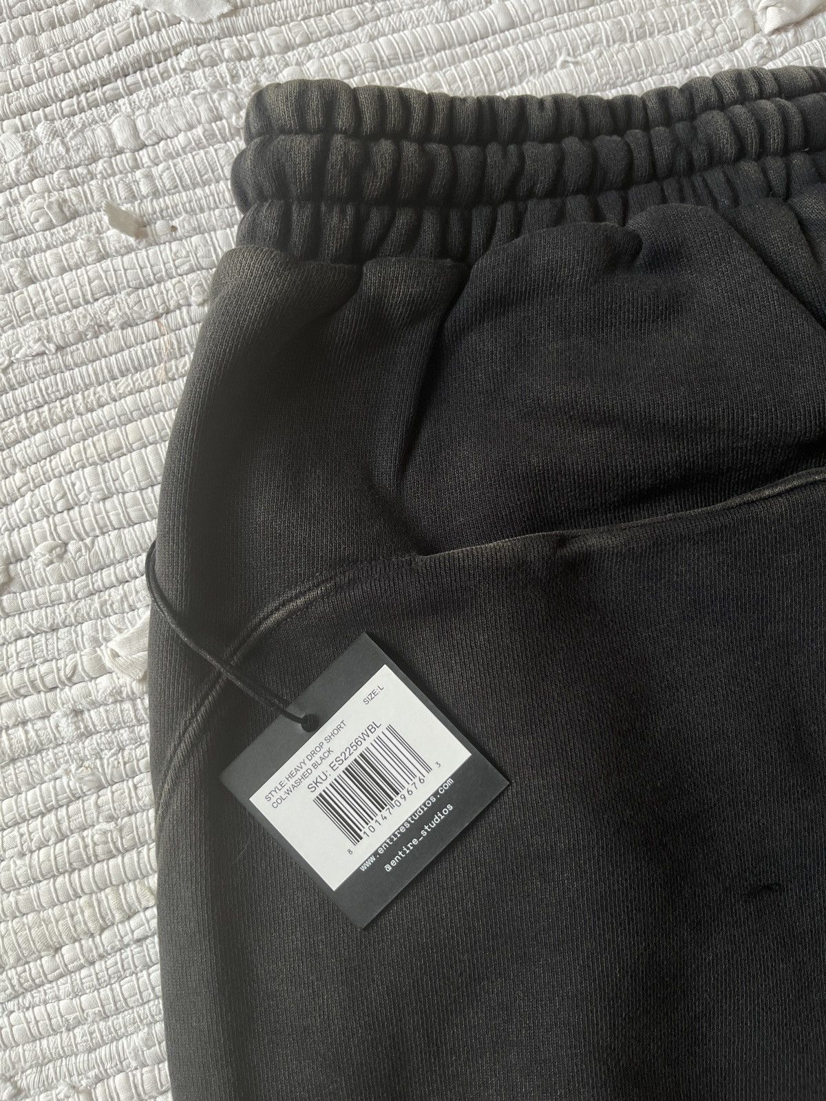 Entire Studios HEAVY DROP SHORT WASHED BLACK Size US 34 / EU 50 - 7 Thumbnail