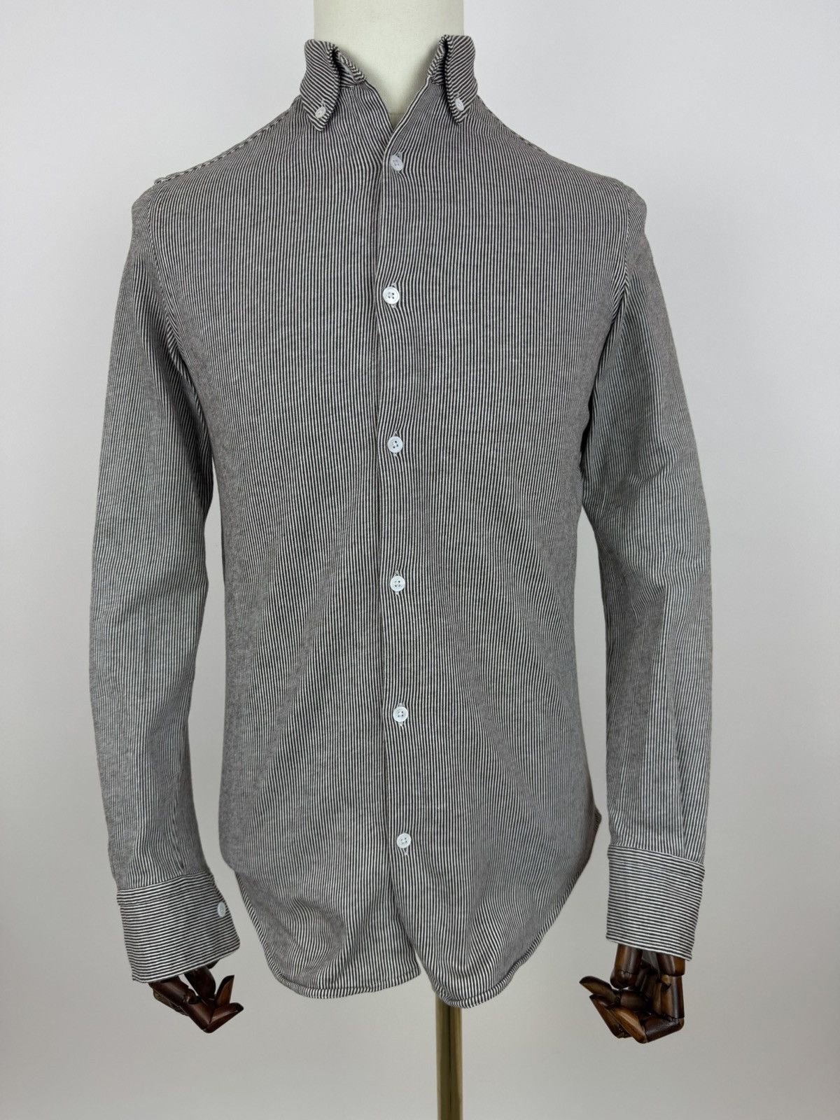 Massimo Dutti Massimo Dutti stripes Shirt long sleeve stretching casual Size US S / EU 44-46 / 1 - 3 Thumbnail