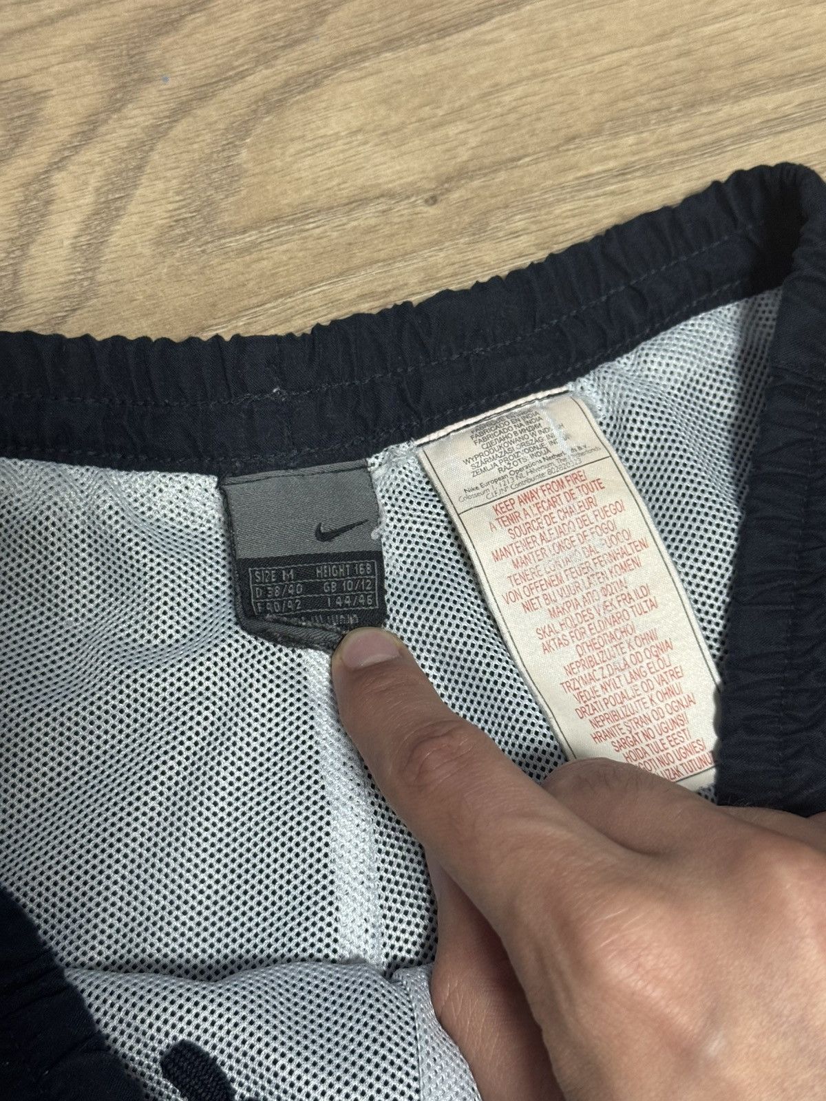 Nike Vintage Nike Court Y2K navy pants size M swoosh retro Size US 32 / EU 48 - 9 Thumbnail
