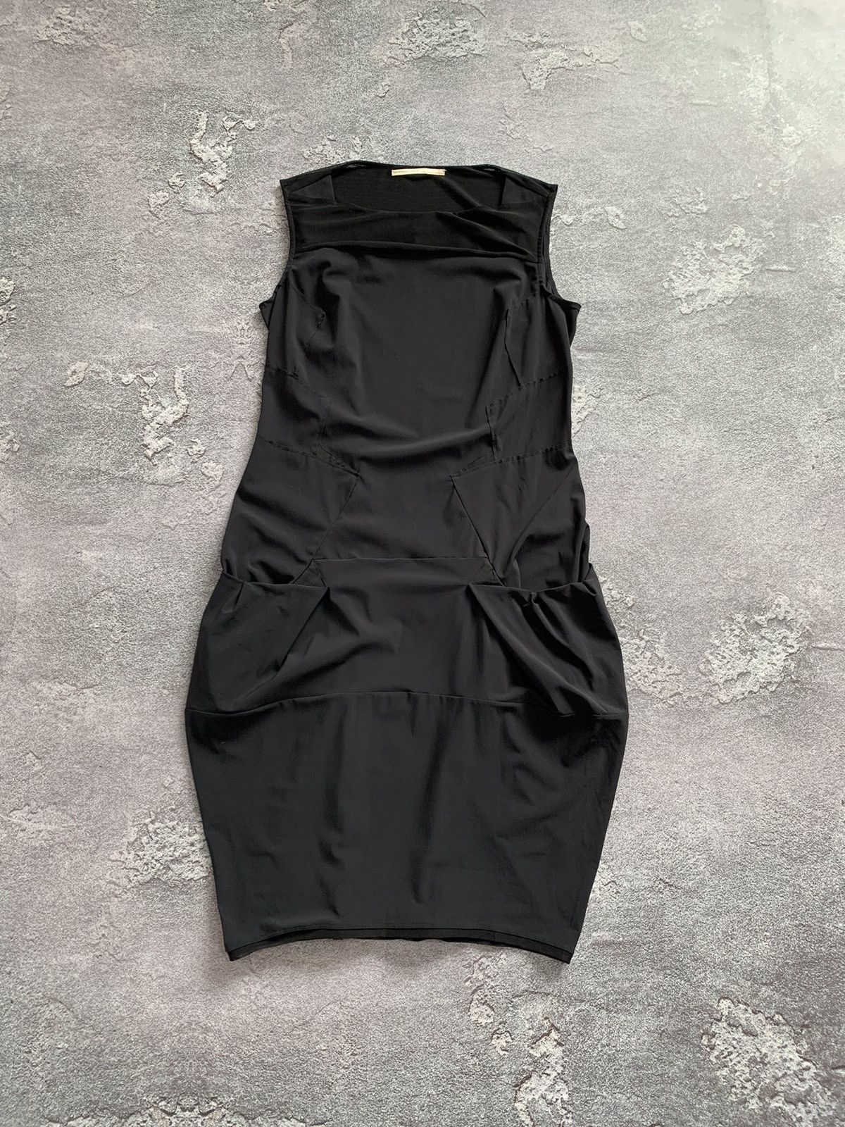 Japanese Brand × Marithe + Francois Girbaud Marithe+Francois Girbaud AvantGarde Black Long Dress L size Size L / US 10 / IT 46 - 1 Thumbnail