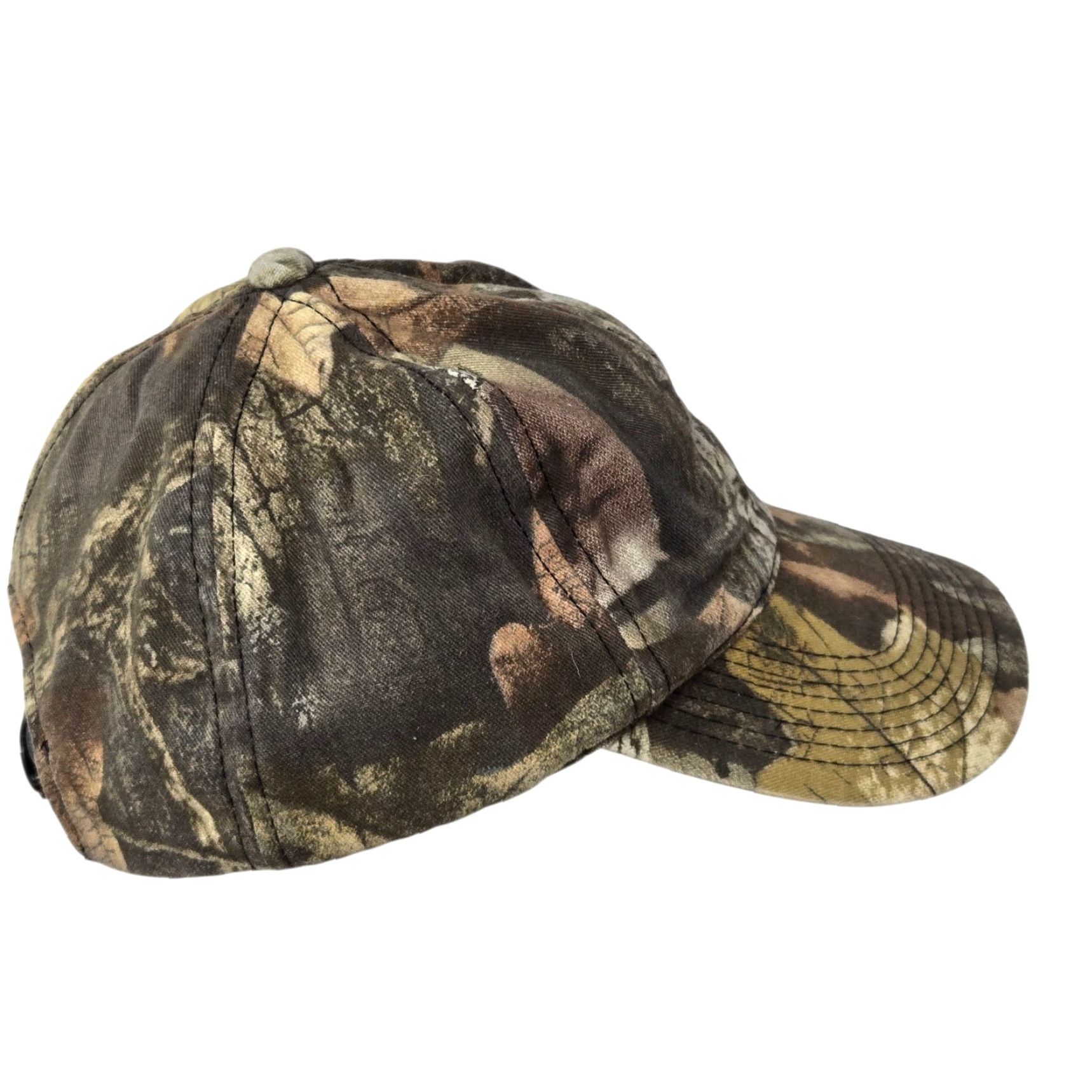 Vintage VINTAGE Cabela's Hat Camouflage Forest Camo Adjustable Cap Men Hunting Outdoor Baseball Cap Size ONE SIZE - 4 Thumbnail
