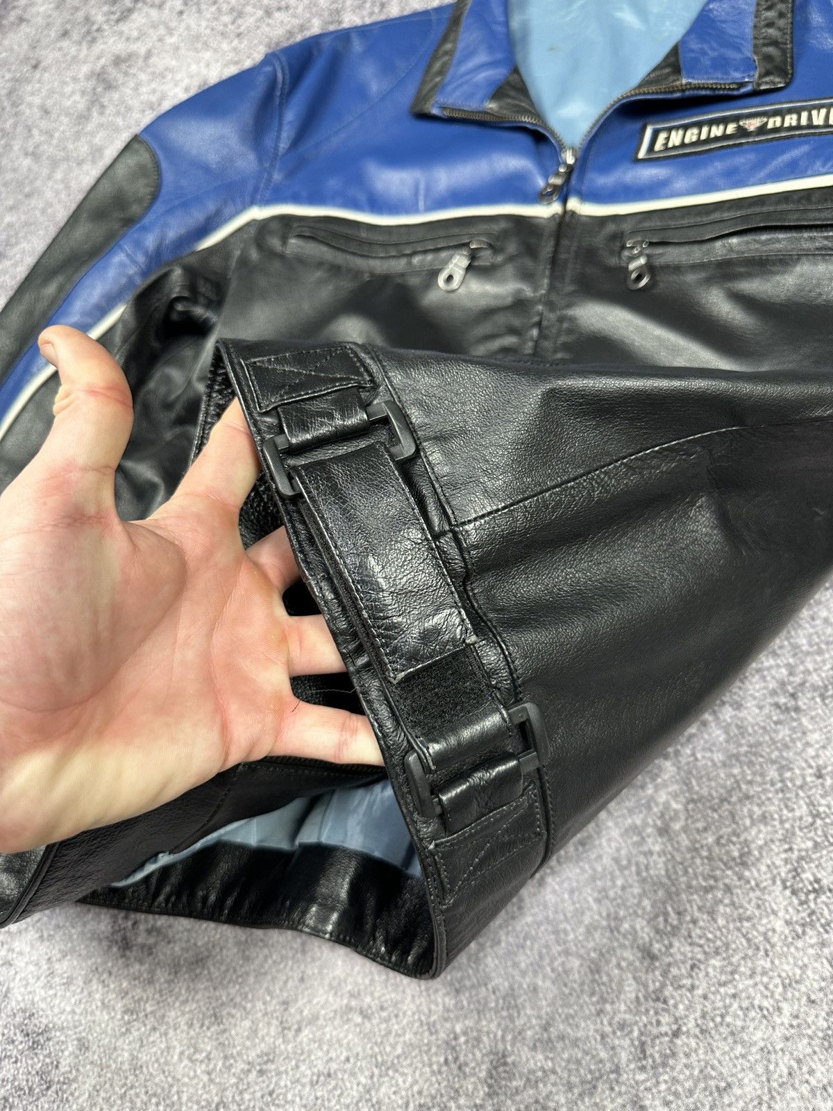 Other Y2K Vintage Racing Leather Jacket Streetwear Opium Rare VTg Size US M / EU 48-50 / 2 - 4 Thumbnail