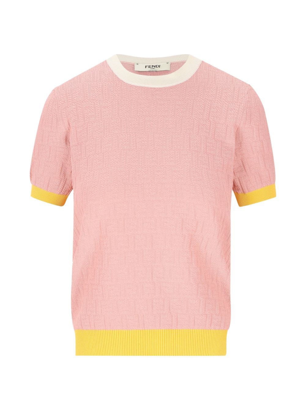 Fendi COTTON AND SILK BLEND SWEATER Size S / US 4 / IT 40 - 1 Thumbnail