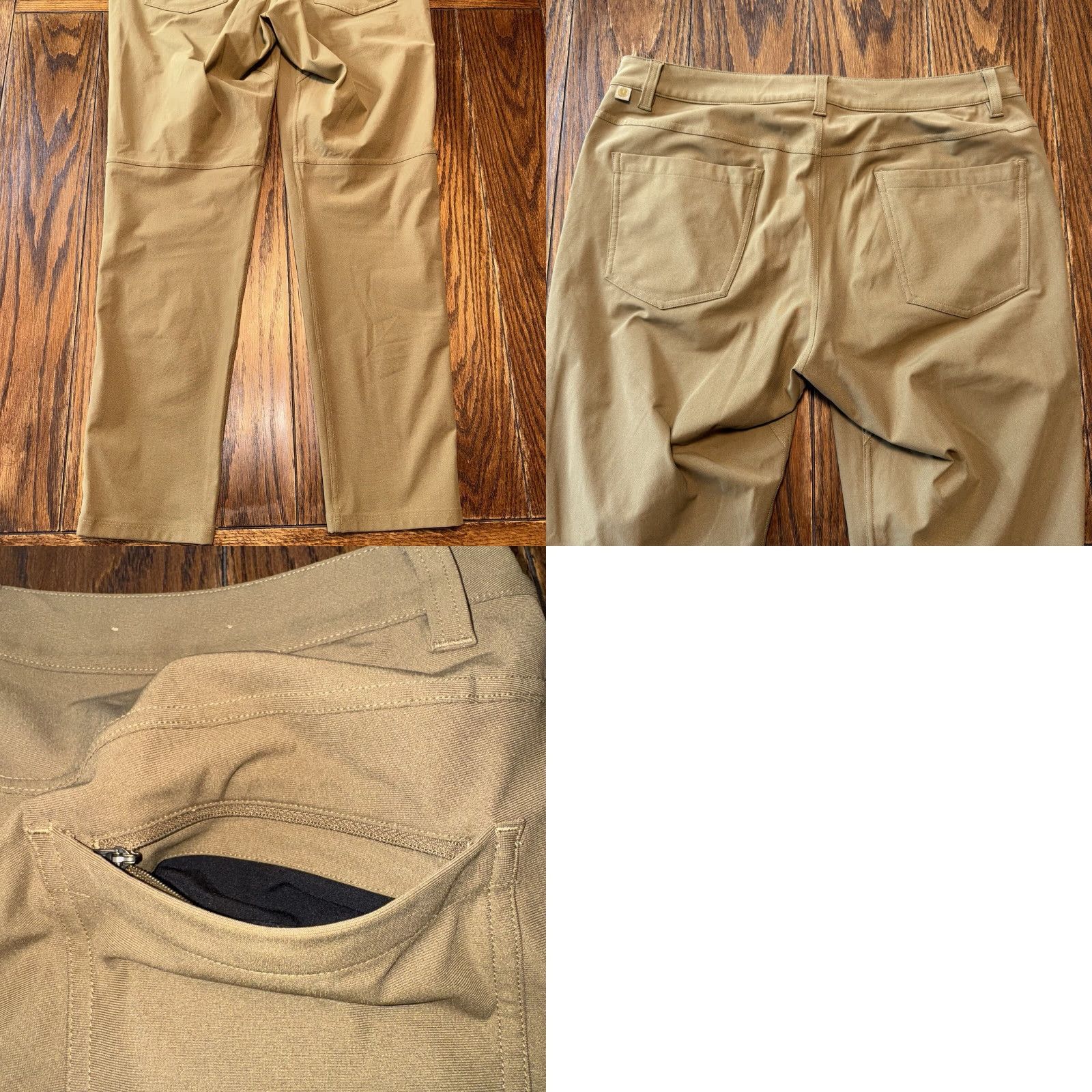 Lululemon Lululemon Men’s Brown Pants Size 34x31 With Stretch Zip Pocket Size US 33 - 8 Thumbnail