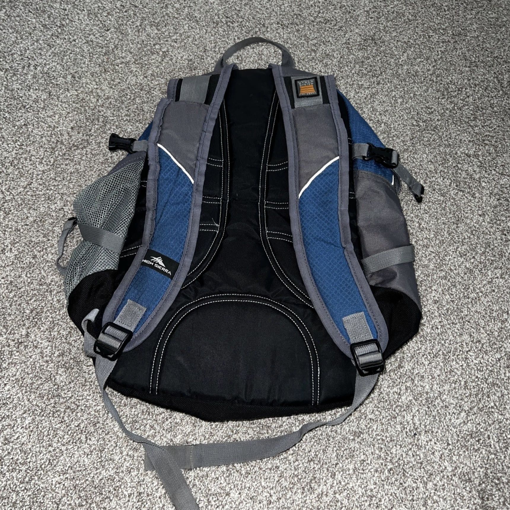 High Sierra High Sierra Backpack Men's Large Blue 5 Pocket Cup Holders Backpack Size ONE SIZE - 4 Thumbnail