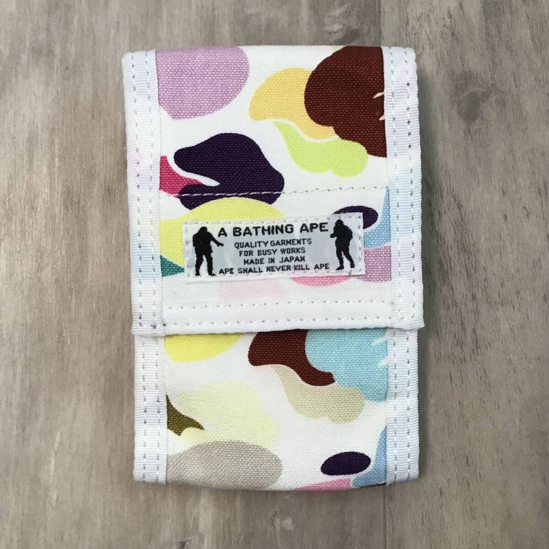 Bape 🔥Vintage🔥 BAPE Multi camo belt pouch a bathing ape NIGO Size ONE SIZE - 1 Thumbnail