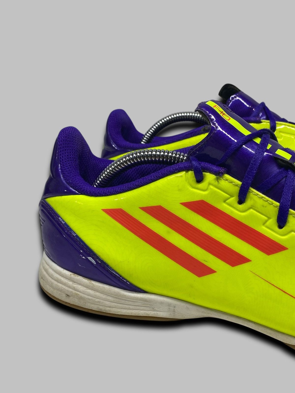 Adidas Mens Boots Adidas F50 F10 Vintage Messi Era 2011 Size US 11.5 / EU 44-45 - 4 Thumbnail