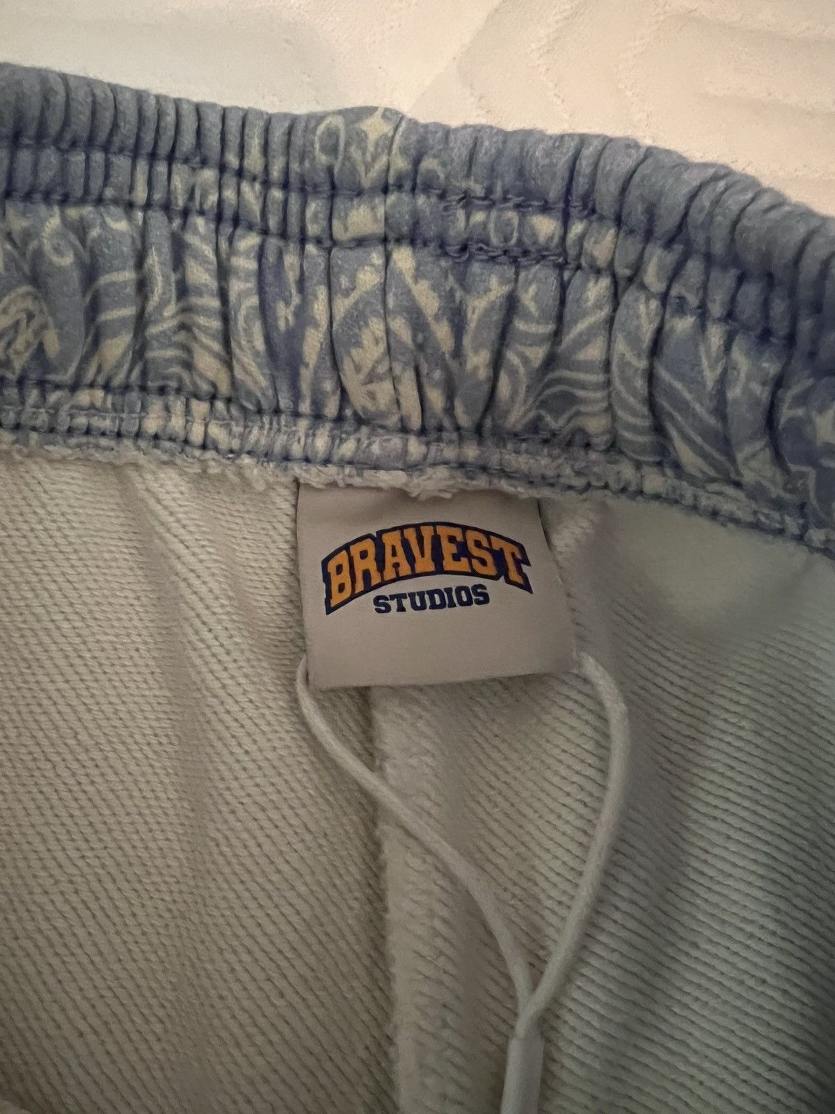 Bravest Studios Bravest Studios Blue Paisley Shorts Size US 36 / EU 52 - 4 Thumbnail