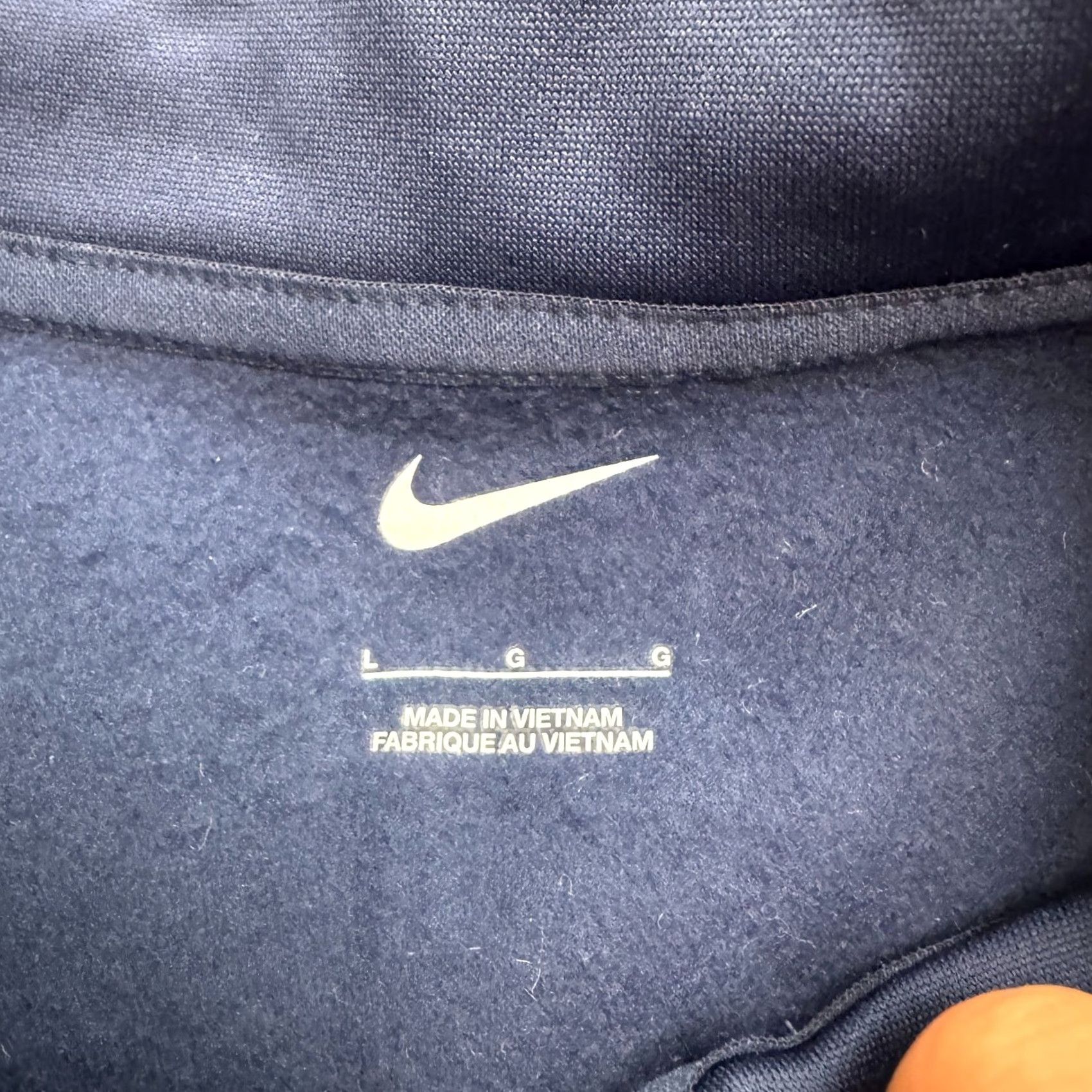 Nike Nike Golf Therma-Fit Full Zip Jacket Mens L Navy Blue East West Bank NWT Size US L / EU 52-54 / 3 - 7 Thumbnail