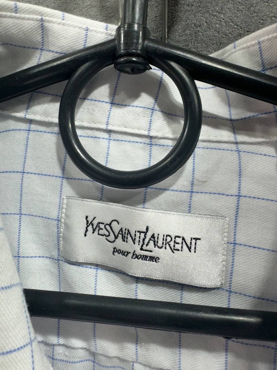 Yves Saint Laurent Vintage YSL Yves Saint Laurent Shirt Button Up Size US M / EU 48-50 / 2 - 2 Thumbnail