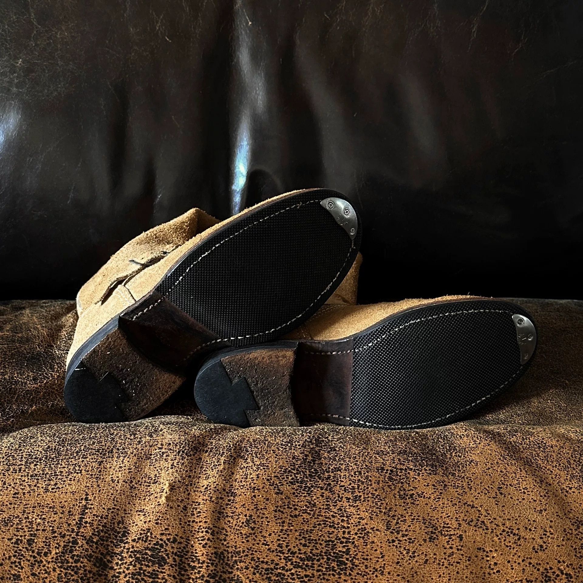 PHIGVEL MAKERS & Co. Phigvel Early Suede Engineer Boots Size US 7.5 / EU 40-41 - 6 Thumbnail