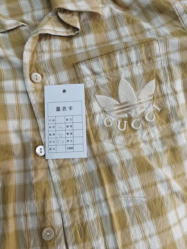 Gucci Gucci Size16+ Co-branded embroidered logo shirt Size US XXS / EU 40 - 5 Thumbnail