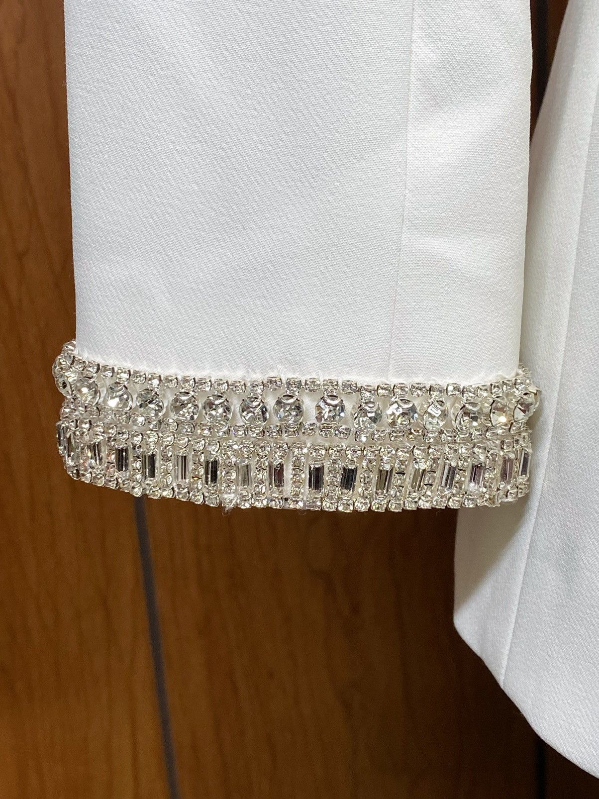 Generation Love Generation Love Argo Crystal Trimmed Crepe Blazer size XS Size XS / US 0-2 / IT 36-38 - 15 Thumbnail