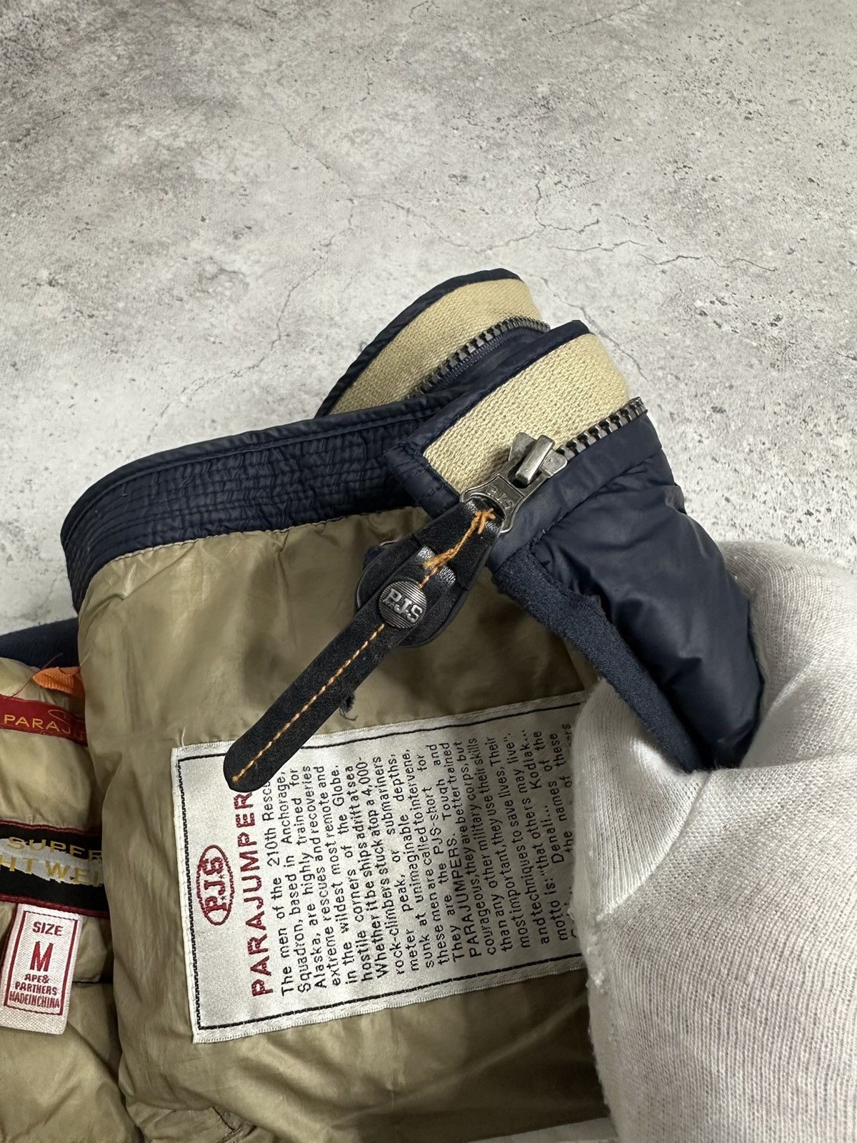 Parajumpers Parajumpers Super Light Weight Puffer Zip Hooded Jacket Navy Size M / US 6-8 / IT 42-44 - 12 Thumbnail