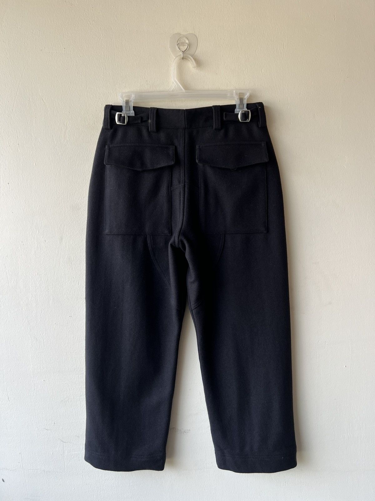 Kris Van Assche Kris Van Assche Gabardine Wool Cashmere Cargo Cropped Pant Size US 29 - 3 Thumbnail