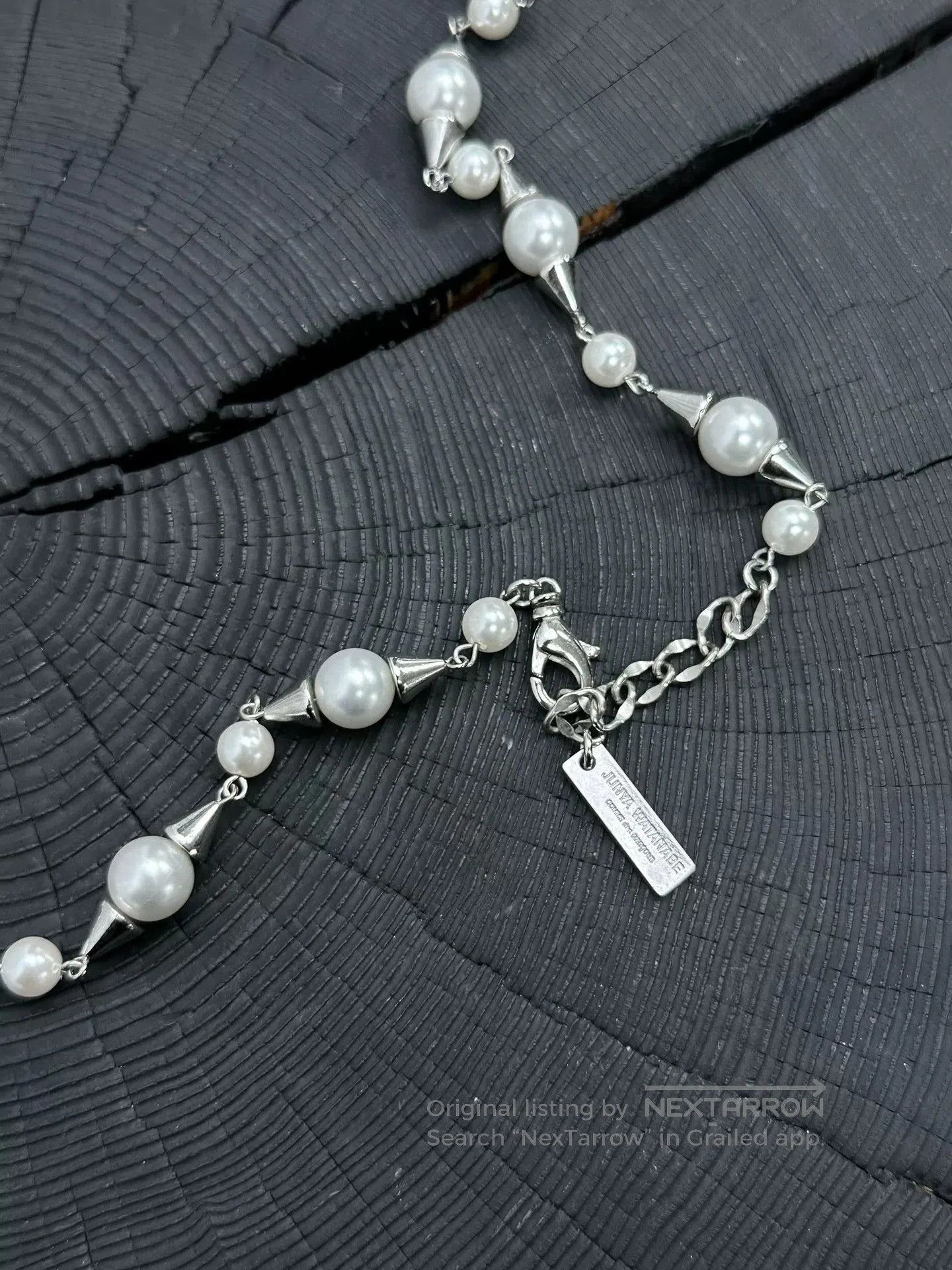 Junya Watanabe Junya Watanabe Pearl Studded Necklace. Size ONE SIZE - 2 Thumbnail