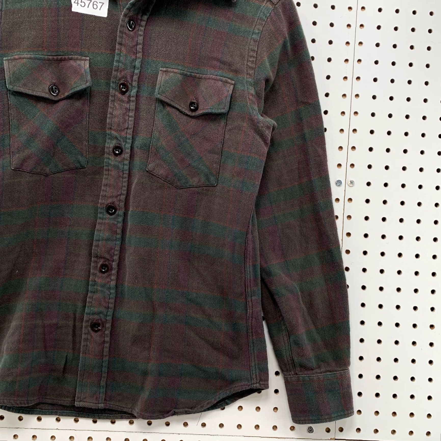 Vintage VINTAGE Jack Spade Flannel Button Shirt Mens S Plaid Green Red Workwear Pockets Size US S / EU 44-46 / 1 - 7 Thumbnail