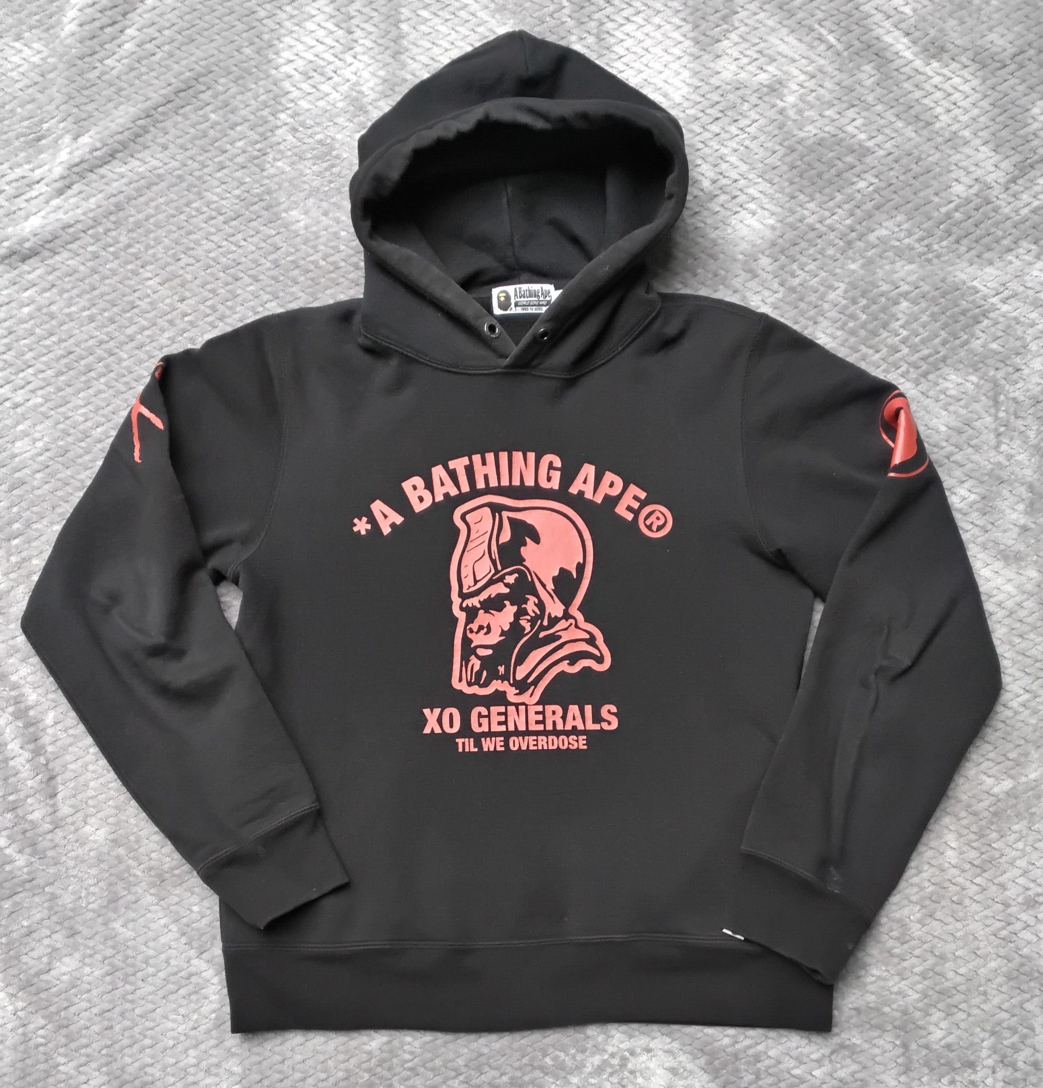 Bape 2003 A BATHING APE GENERALS PULLOVER HOODIE | Grailed