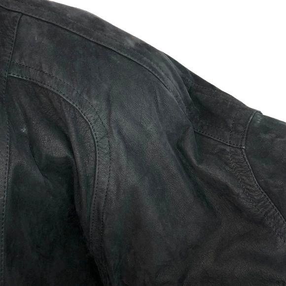 Vintage Midnight Oil Vintage Womens Jacket Size Large Black Size L / US 10 / IT 46 - 7 Thumbnail