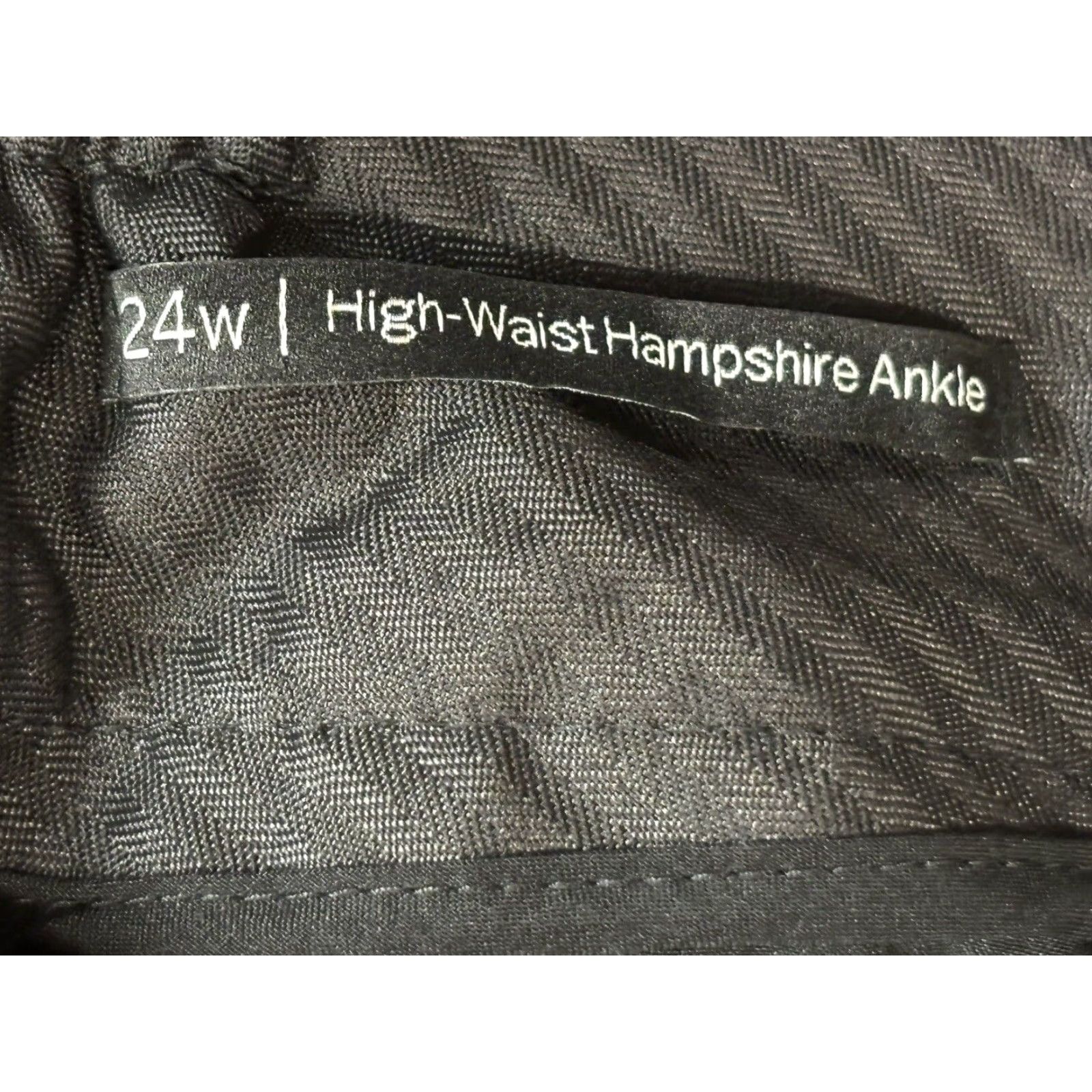 Talbots NEW! Talbots Black Dress Pants 24W Plus Velvet Hearts Valentines Day Hampshire Size 42" / US 20 - 7 Thumbnail