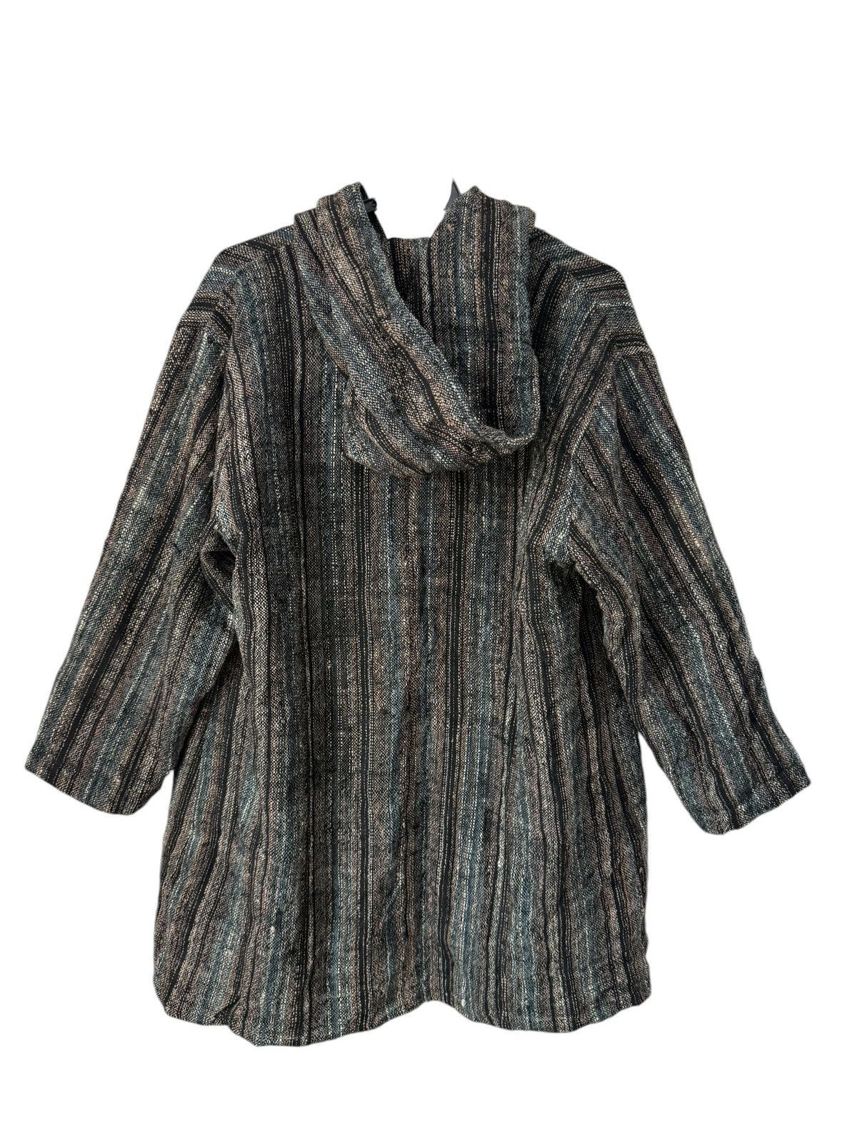 Japanese Brand JAPAN DESIGNER RYE OVERSIZED EARTH TEXTURE TONE HOODEDJACKET Size US M / EU 48-50 / 2 - 6 Thumbnail