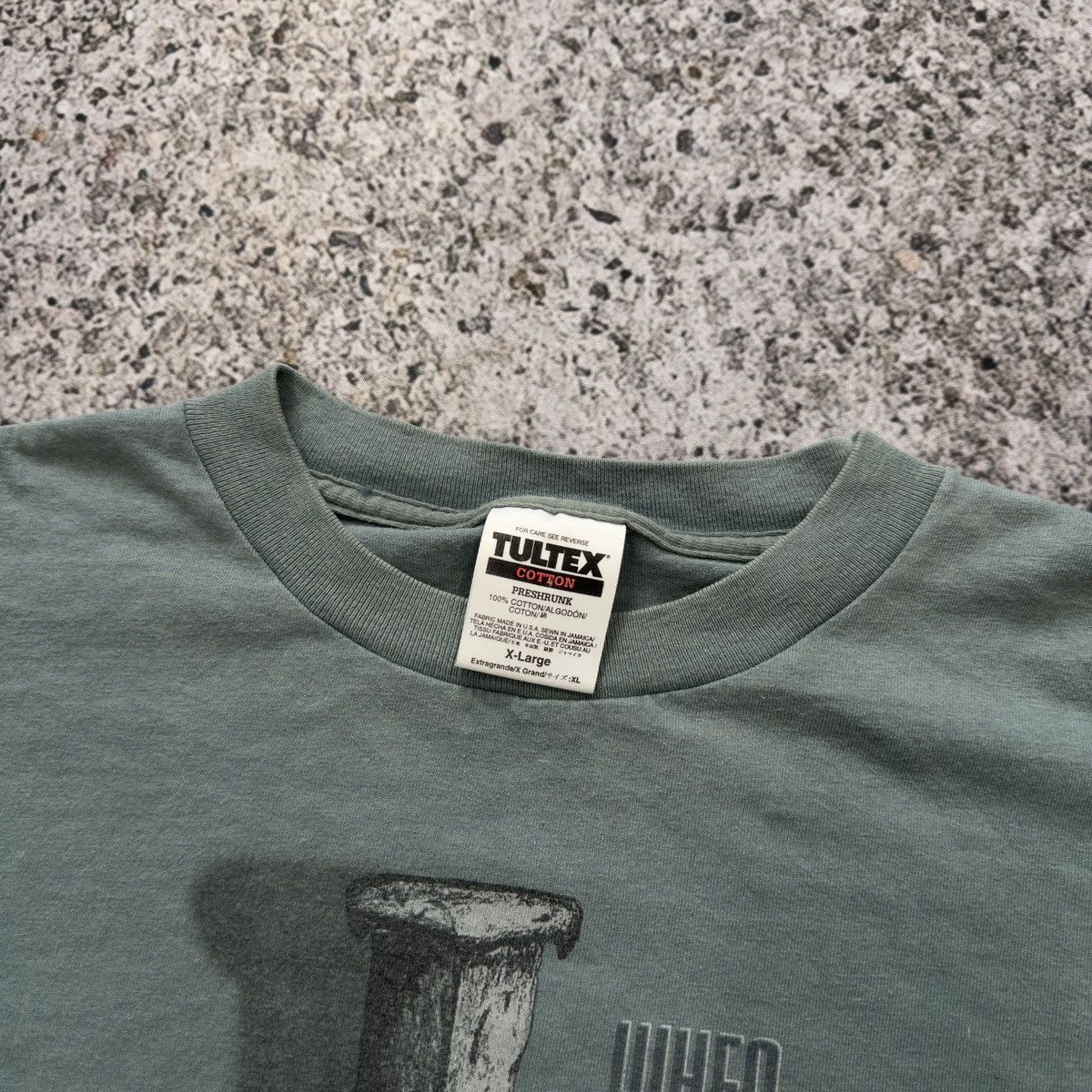 Vintage 90s Faded When Jesus Had A Headache Shirt ERD Grunge Size US XL / EU 56 / 4 - 3 Thumbnail