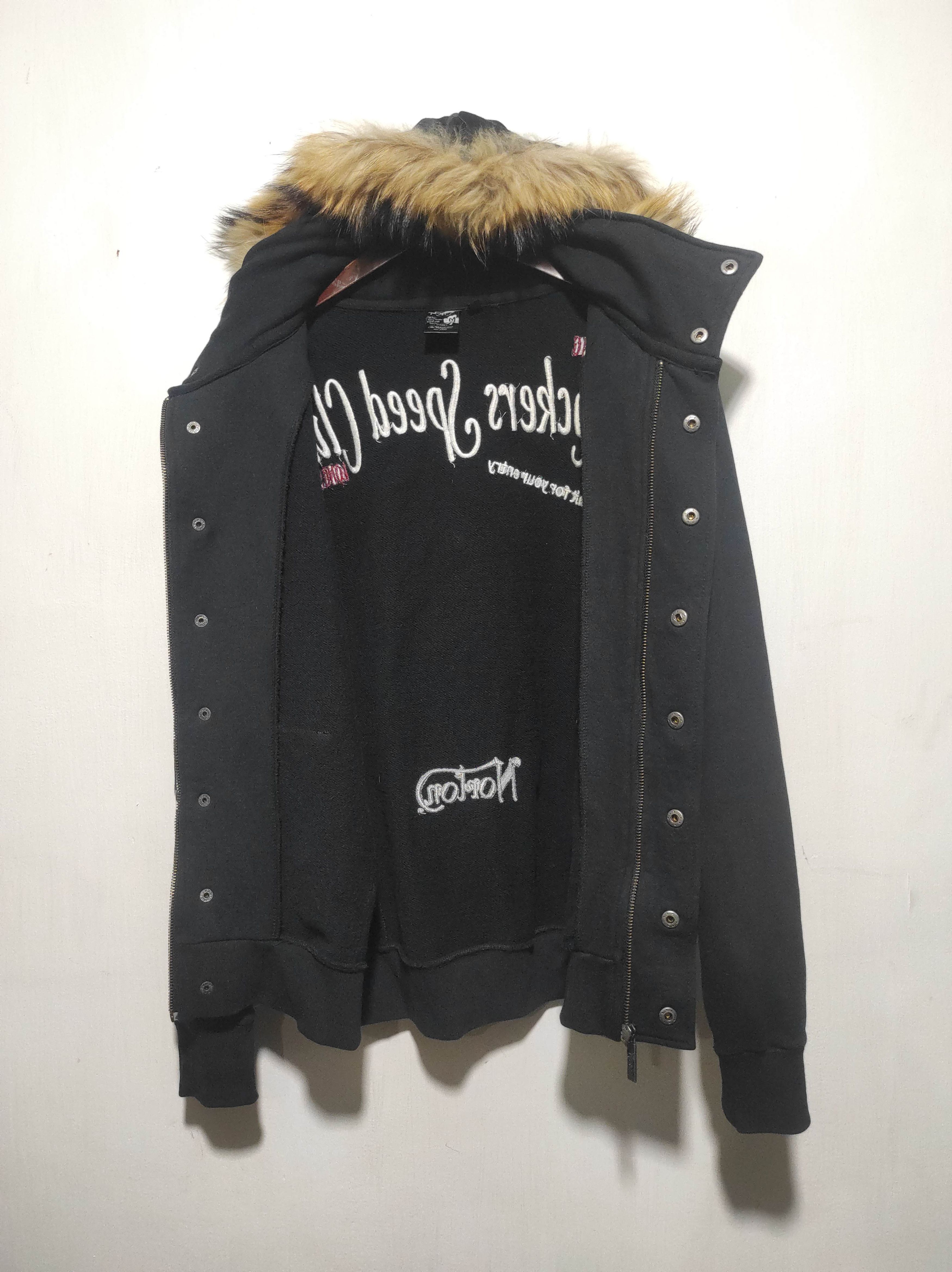 Affliction Norton Embroidery Zip Fur Hoodie ifsixwasnine lgb style Size US M / EU 48-50 / 2 - 14 Thumbnail