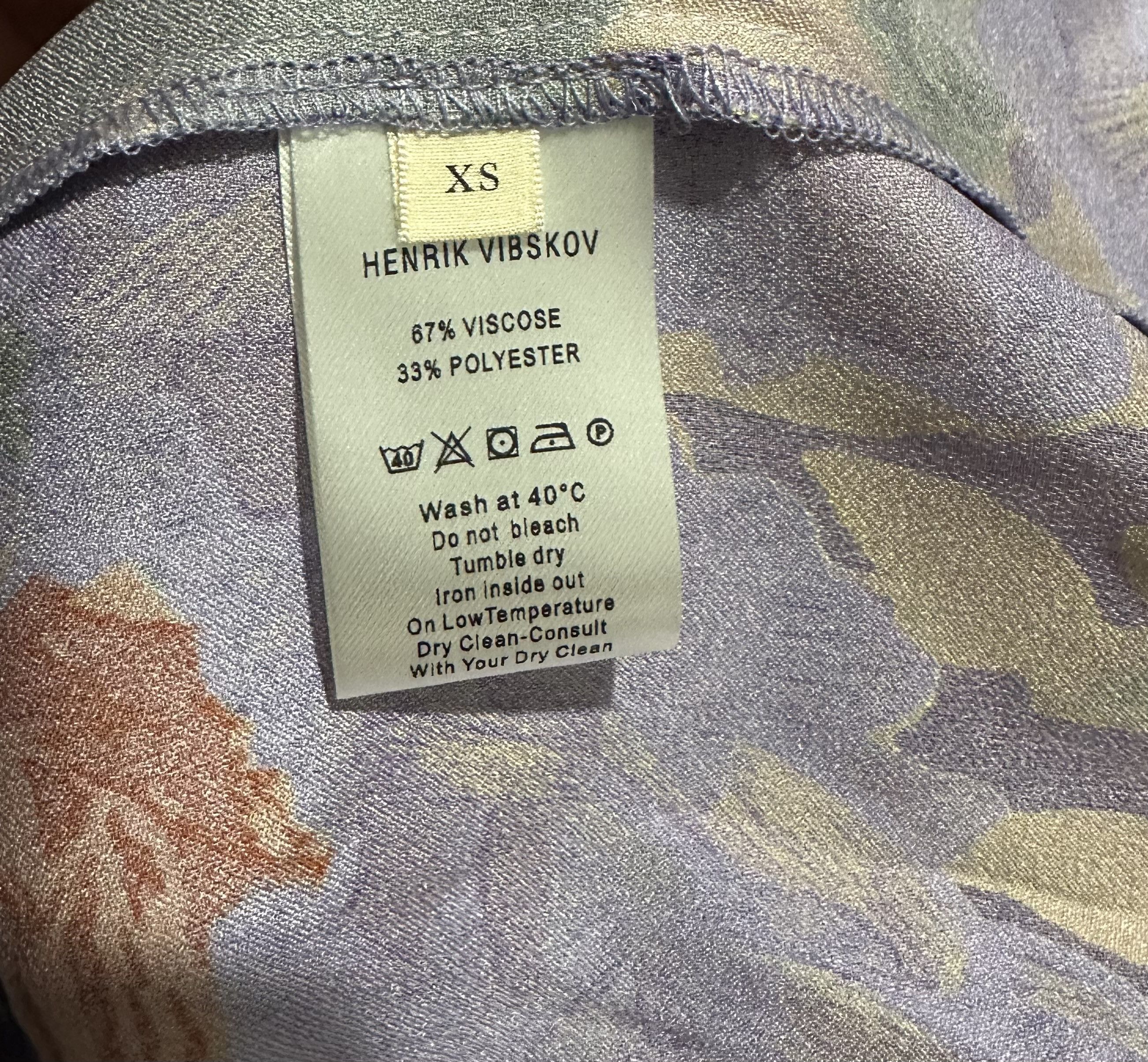 Henrik Vibskov Bulkhead Dress in Multi Bird Flowers Size XS / US 0-2 / IT 36-38 - 9 Thumbnail
