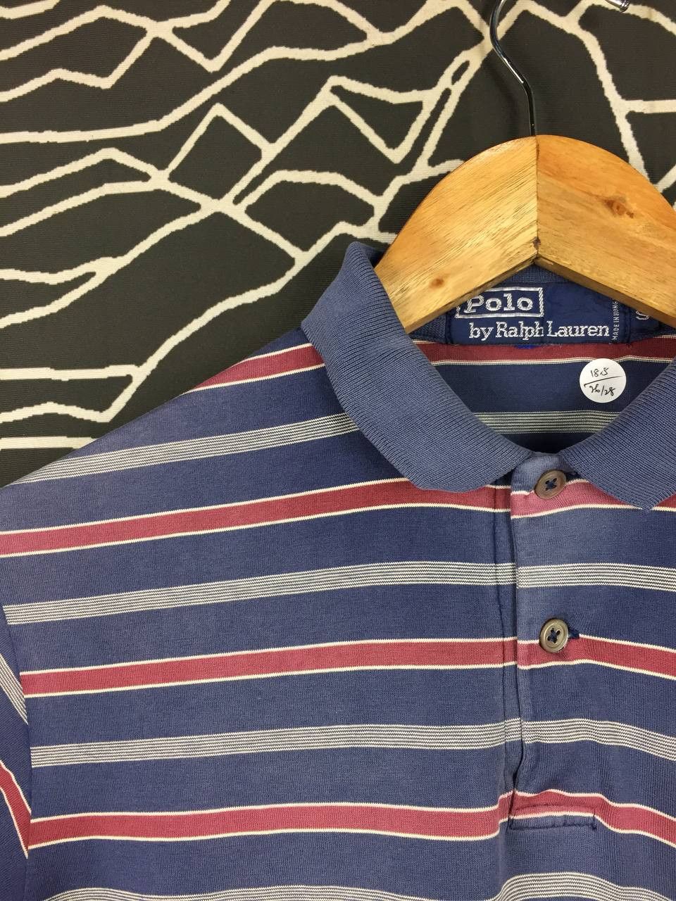 Polo Ralph Lauren Vtg Polo Ralph Lauren Pony Logo Striped Polo Shirt Size US S / EU 44-46 / 1 - 4 Thumbnail