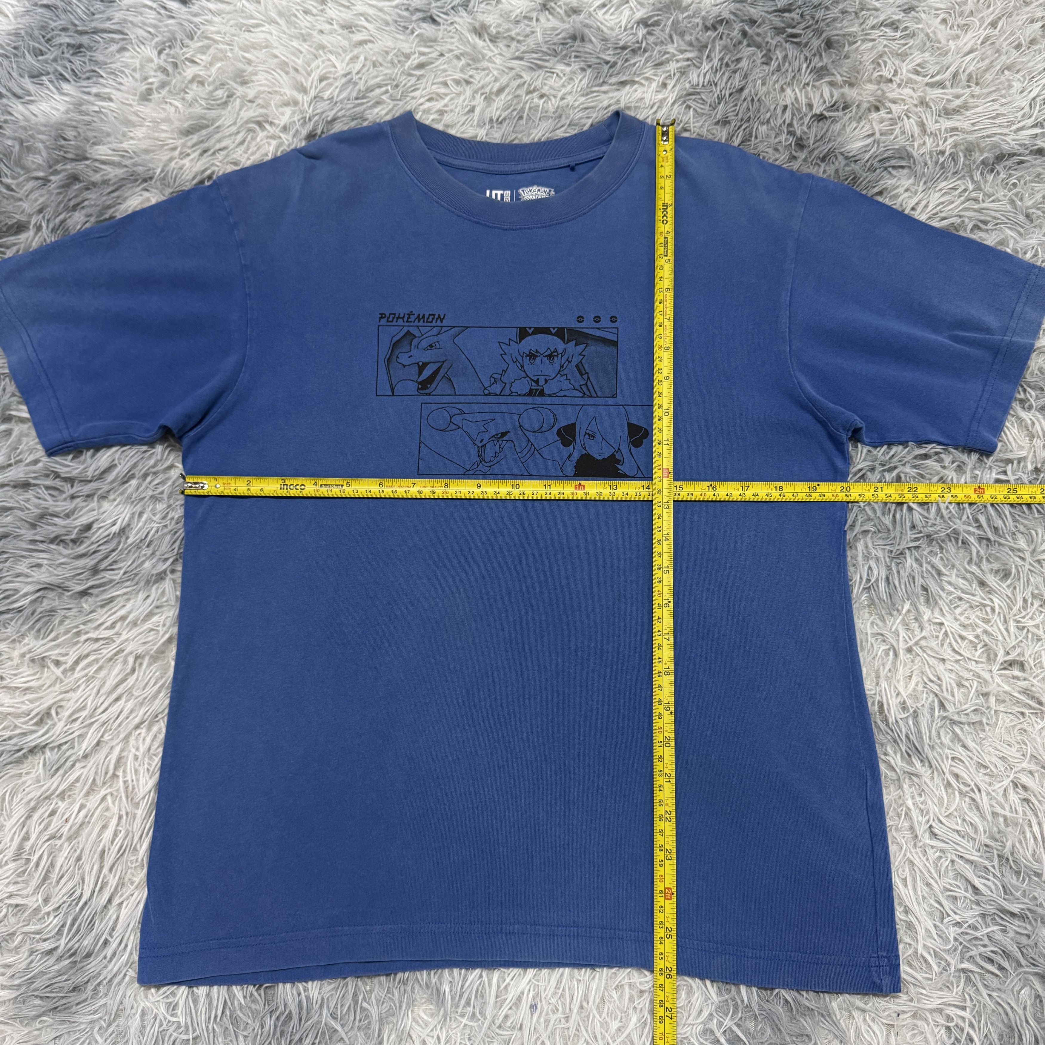 Anime Japanese Anime Pokemon Uniqlo EX Blue Charizard Faded Tshirt Size US S / EU 44-46 / 1 - 5 Thumbnail