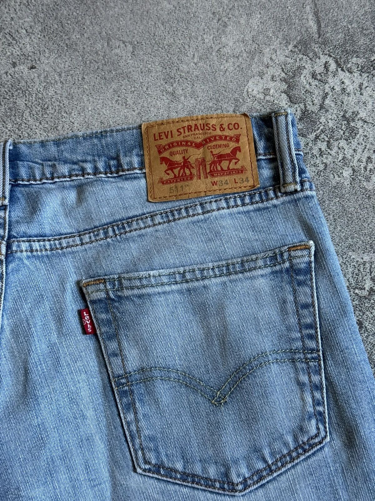 Levi's Levi’s 511 34/34 denim pants trousers jeans 👖 casual Size US 34 / EU 50 - 4 Thumbnail