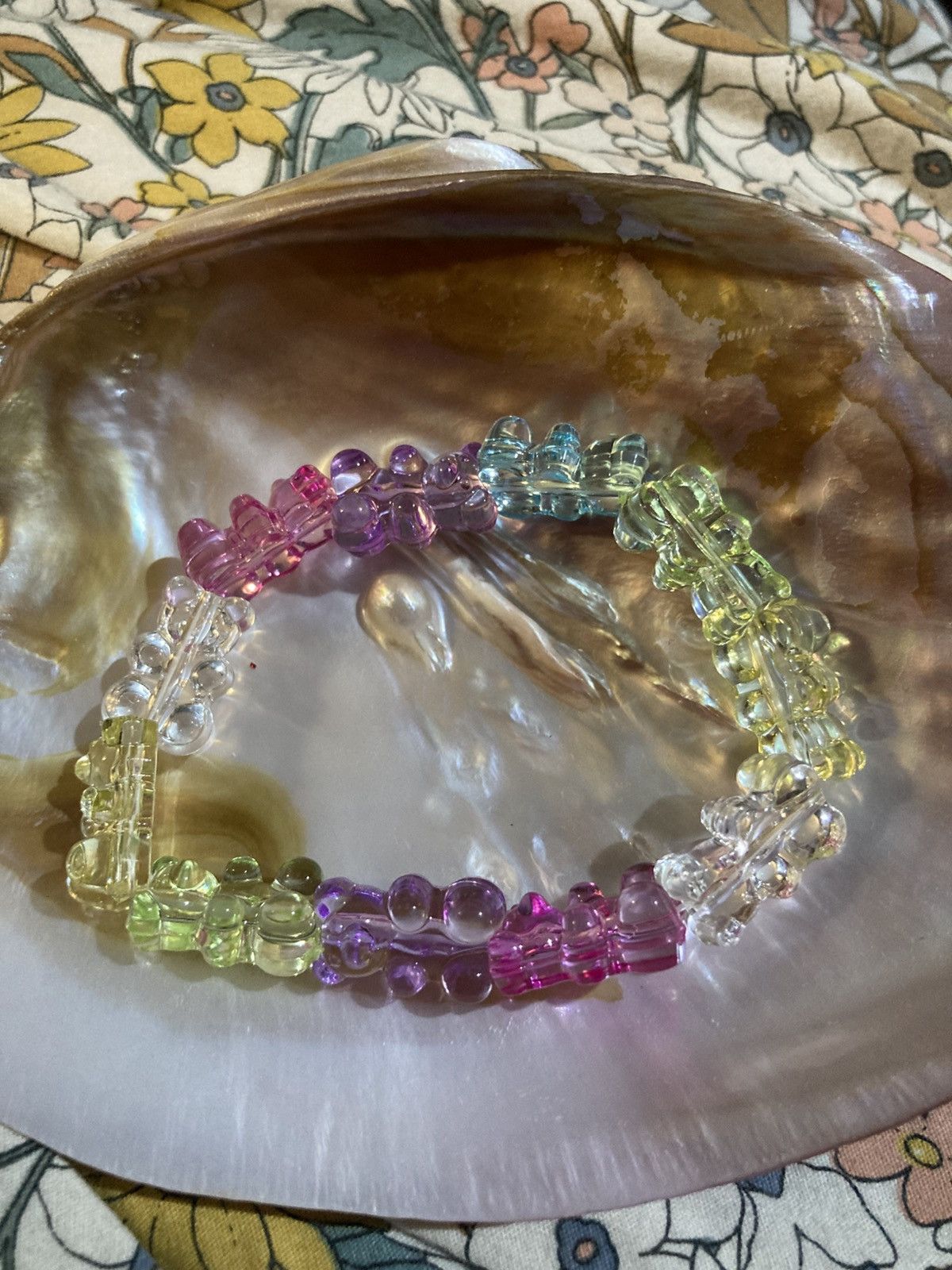 Other Colourful gummy bear beaded bracelet Size ONE SIZE - 1 Thumbnail