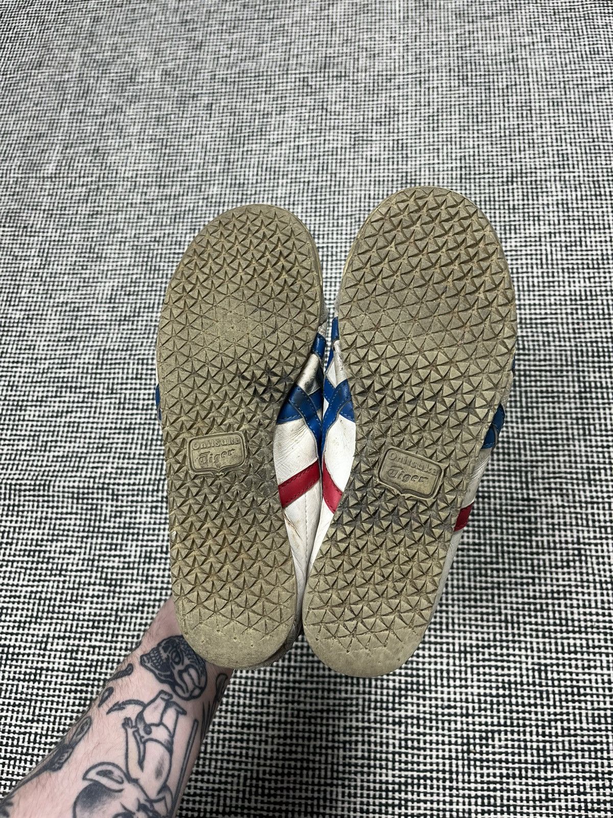 Onitsuka Tiger × Vintage Onitsuka Tiger beater pair sneaker y2k vintage Japanese Size US 4.5 / IT 34.5 - 4 Thumbnail