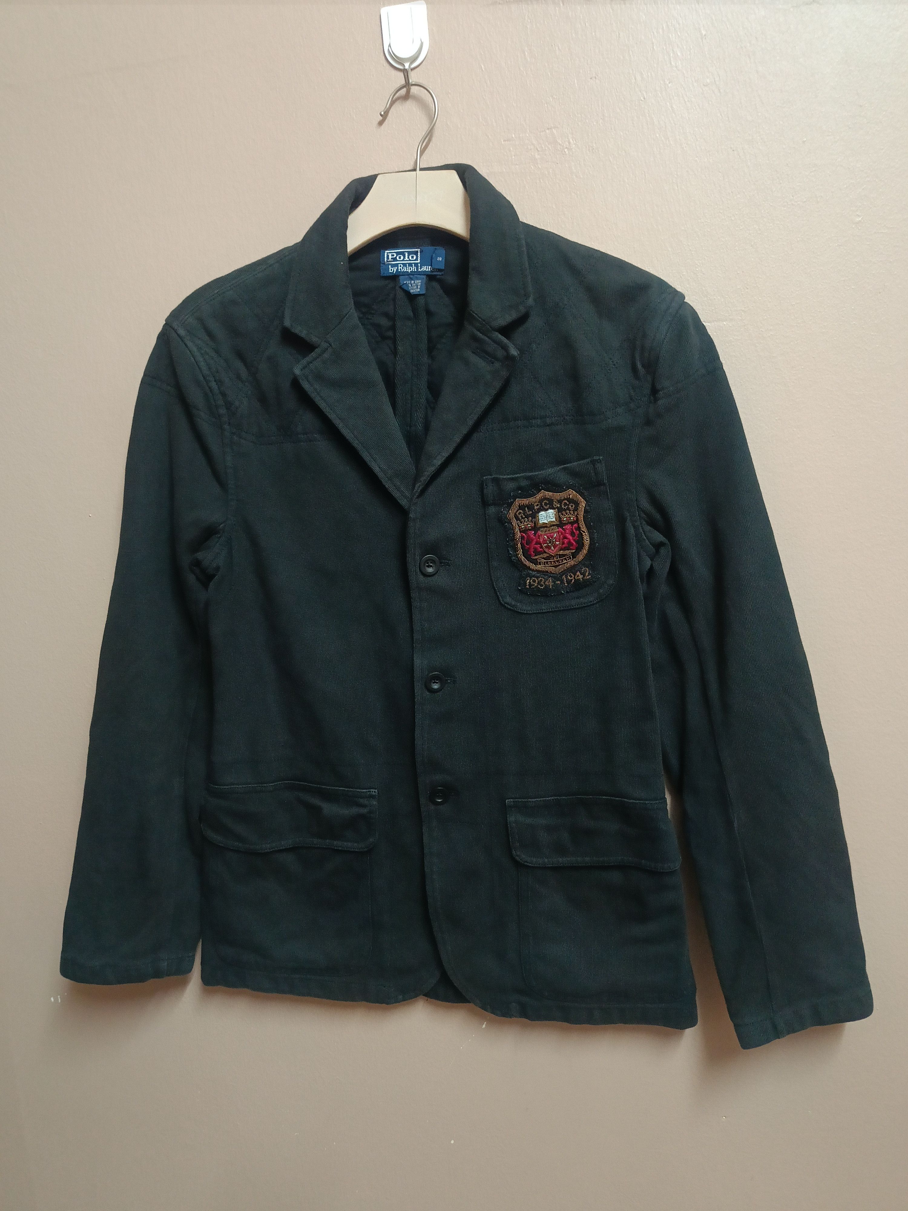 Polo Ralph Lauren × Vintage Vtg 40s Polo RL Jacket Size US S / EU 44-46 / 1 - 1 Thumbnail
