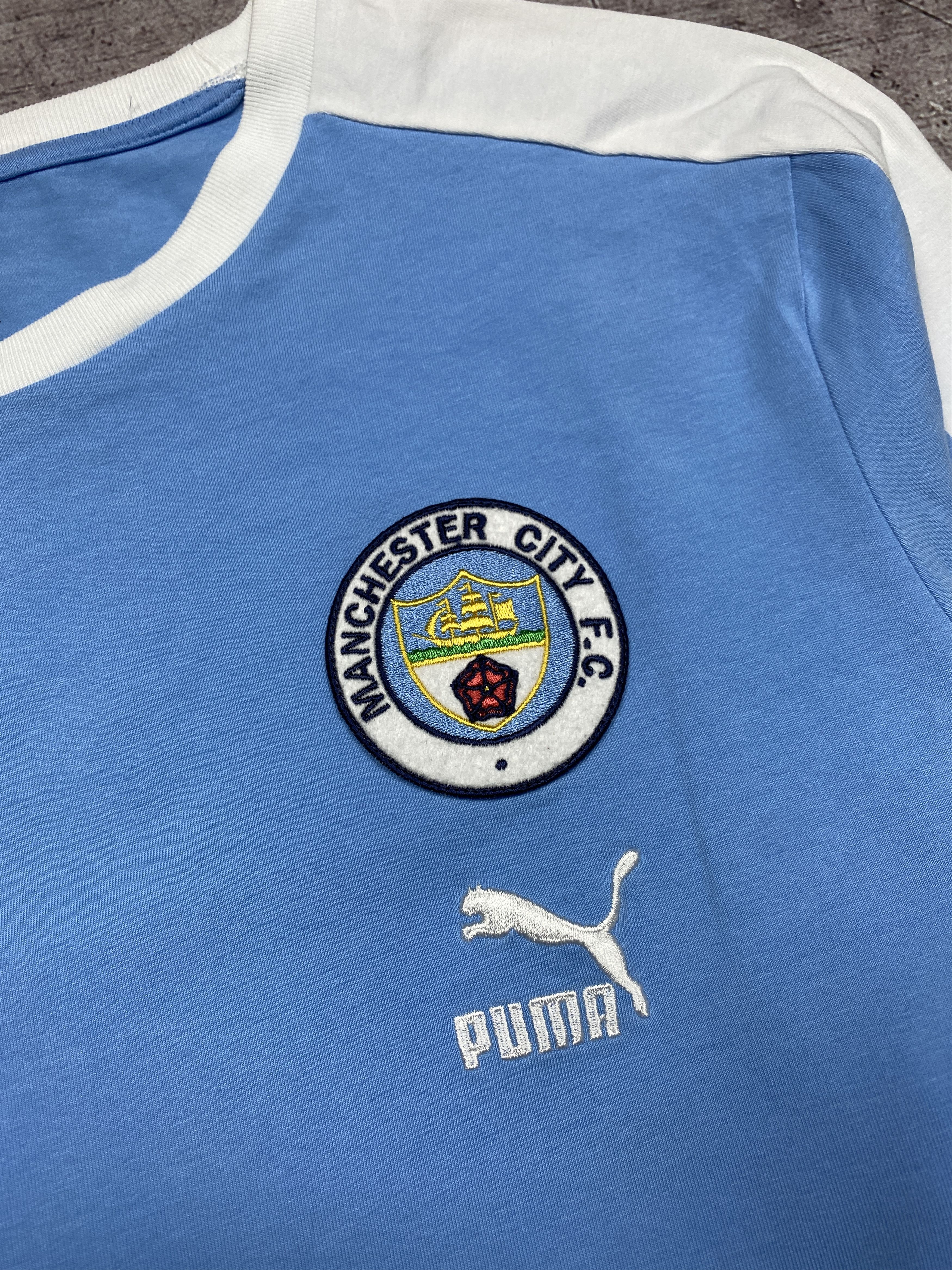 Puma Puma Manchester City Mens T-Shirt Football Size US XL / EU 56 / 4 - 3 Thumbnail