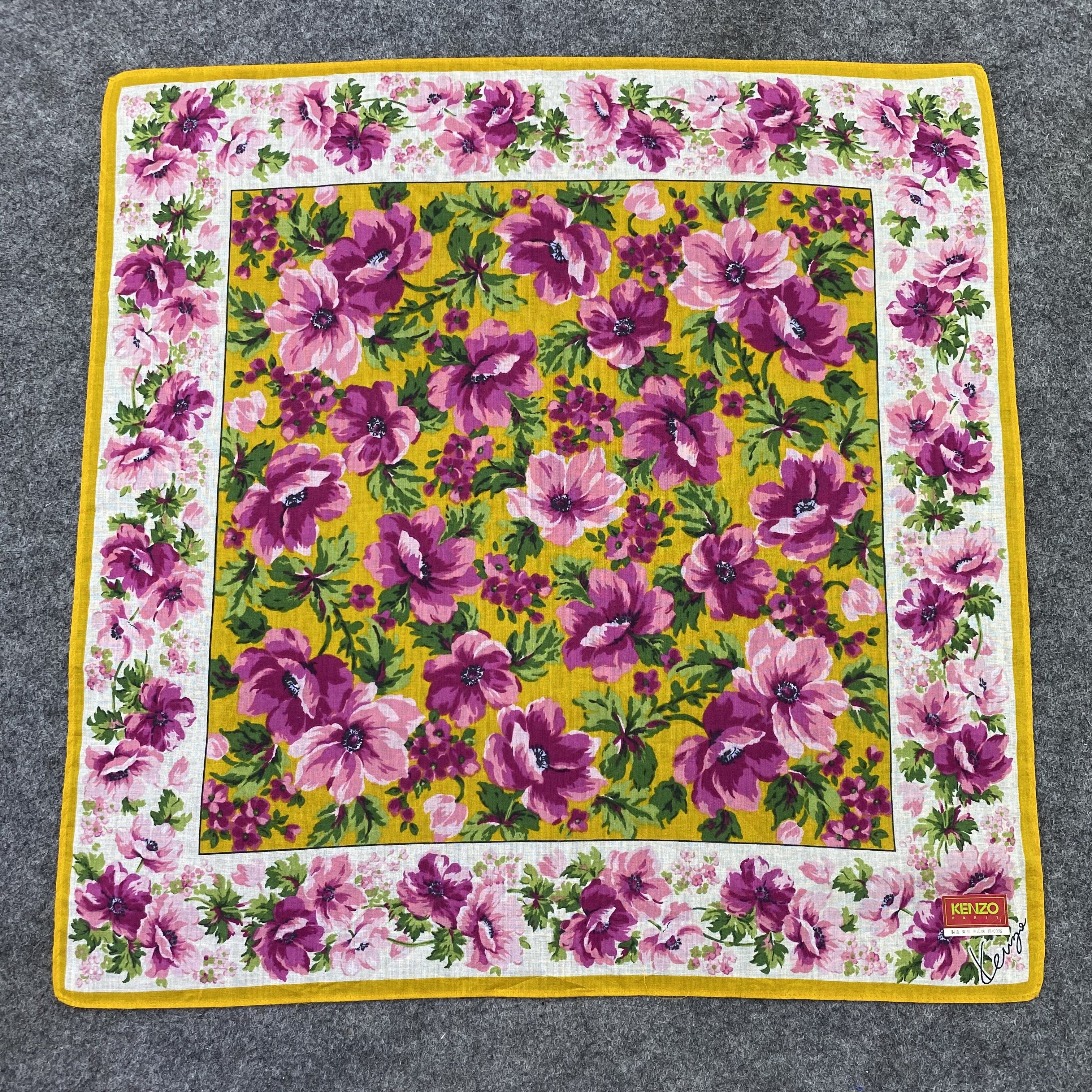 Kenzo Kenzo Handkerchief / Bandana / Neckerchief-B640 Size ONE SIZE - 3 Thumbnail