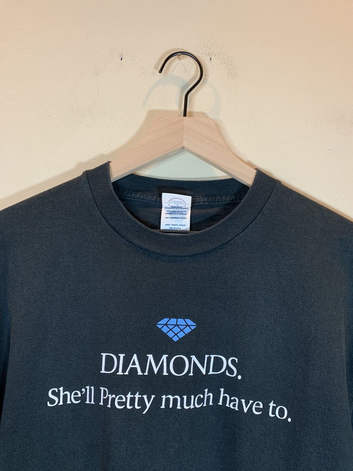 Vintage *RARE* Vintage Family Guy Diamonds She’ll Have To T-Shirt L Size US L / EU 52-54 / 3 - 3 Thumbnail