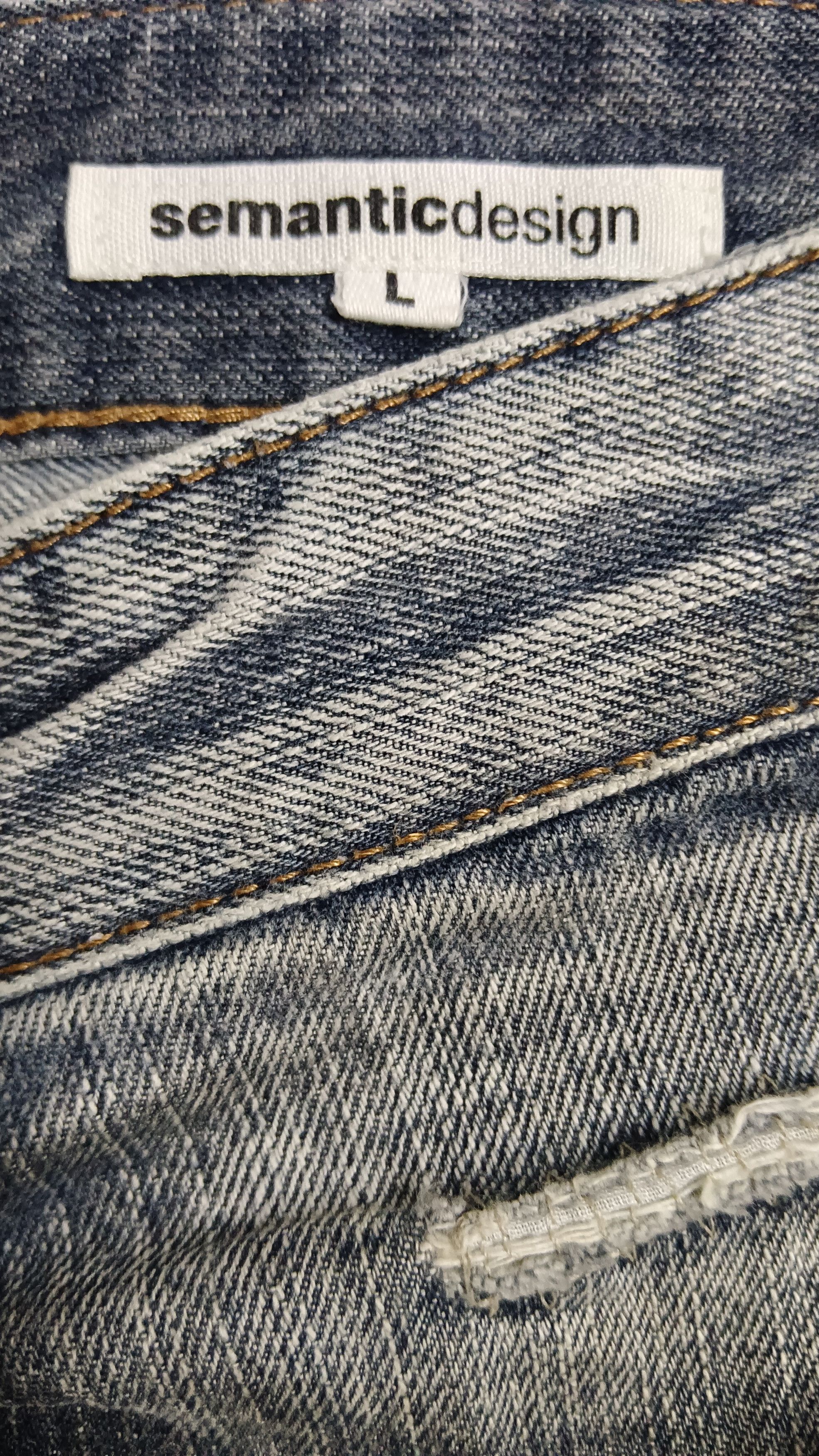 semanticdesign Semantic Design Tribal Tattoo Distressed Flare Denim Size US 30 / EU 46 - 8 Thumbnail