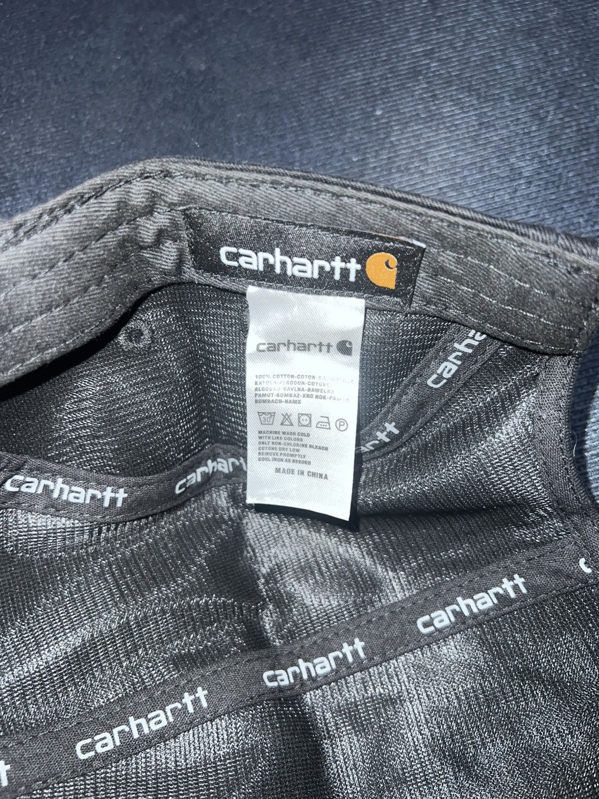 Carhartt Carhartt Yupoong 5-Panel Cotton Twill Snapback Cap Size ONE SIZE - 2 Thumbnail