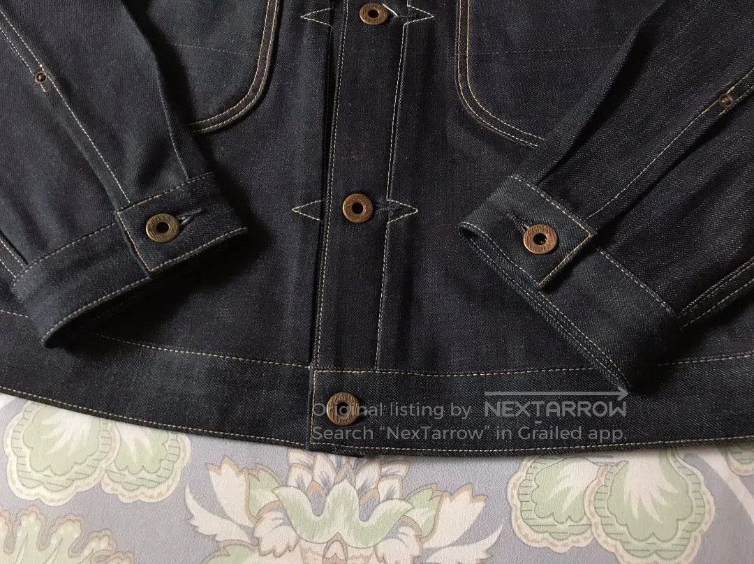 Rising Sun & Co. Rising Sun 2nd Gen Raw Denim Jacket. Size US S / EU 44-46 / 1 - 5 Thumbnail