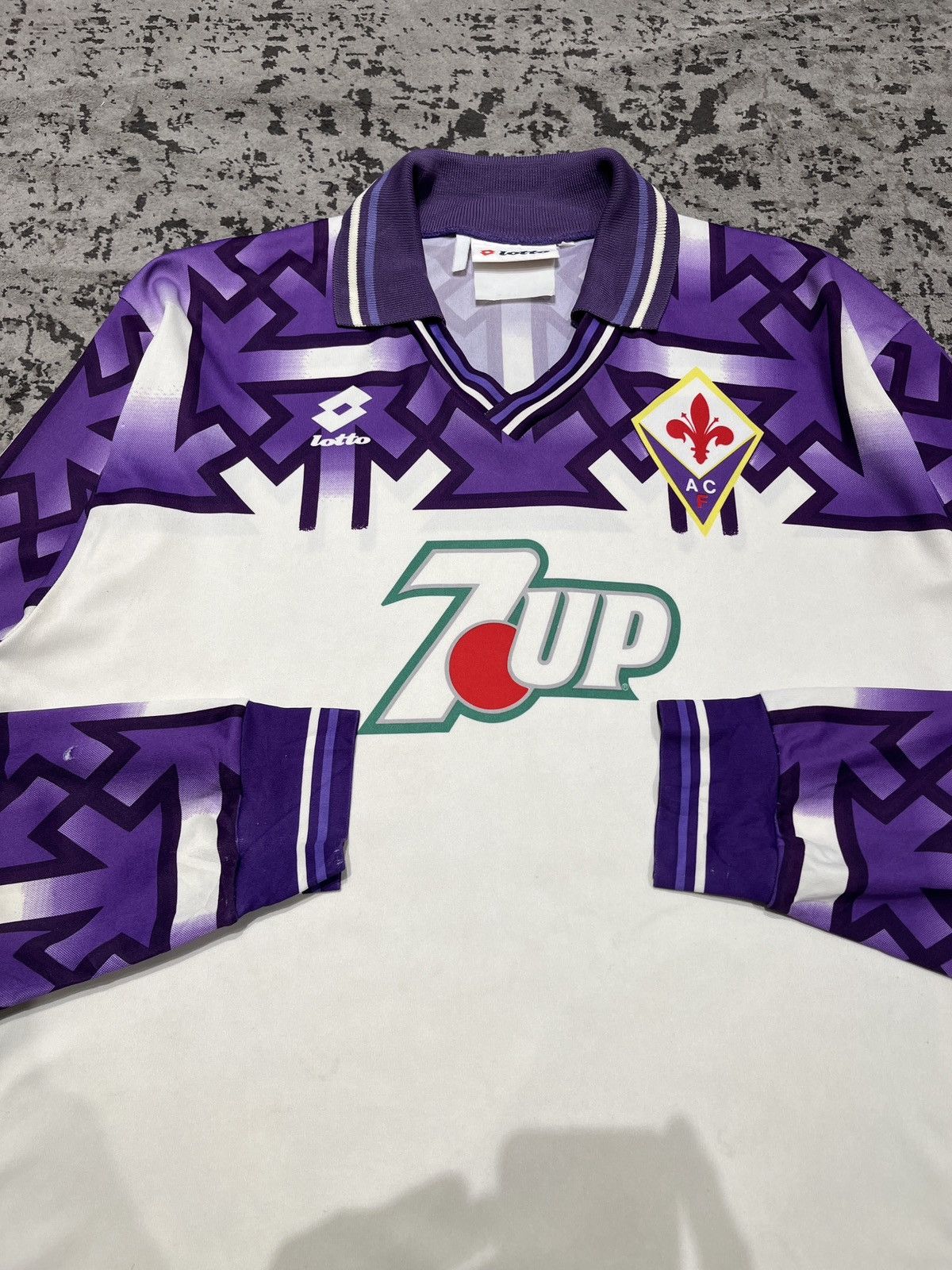 Vintage Rare Vintage Fiorentina 1992/93 Away Kit Long Sleeve Size US M / EU 48-50 / 2 - 1 Thumbnail