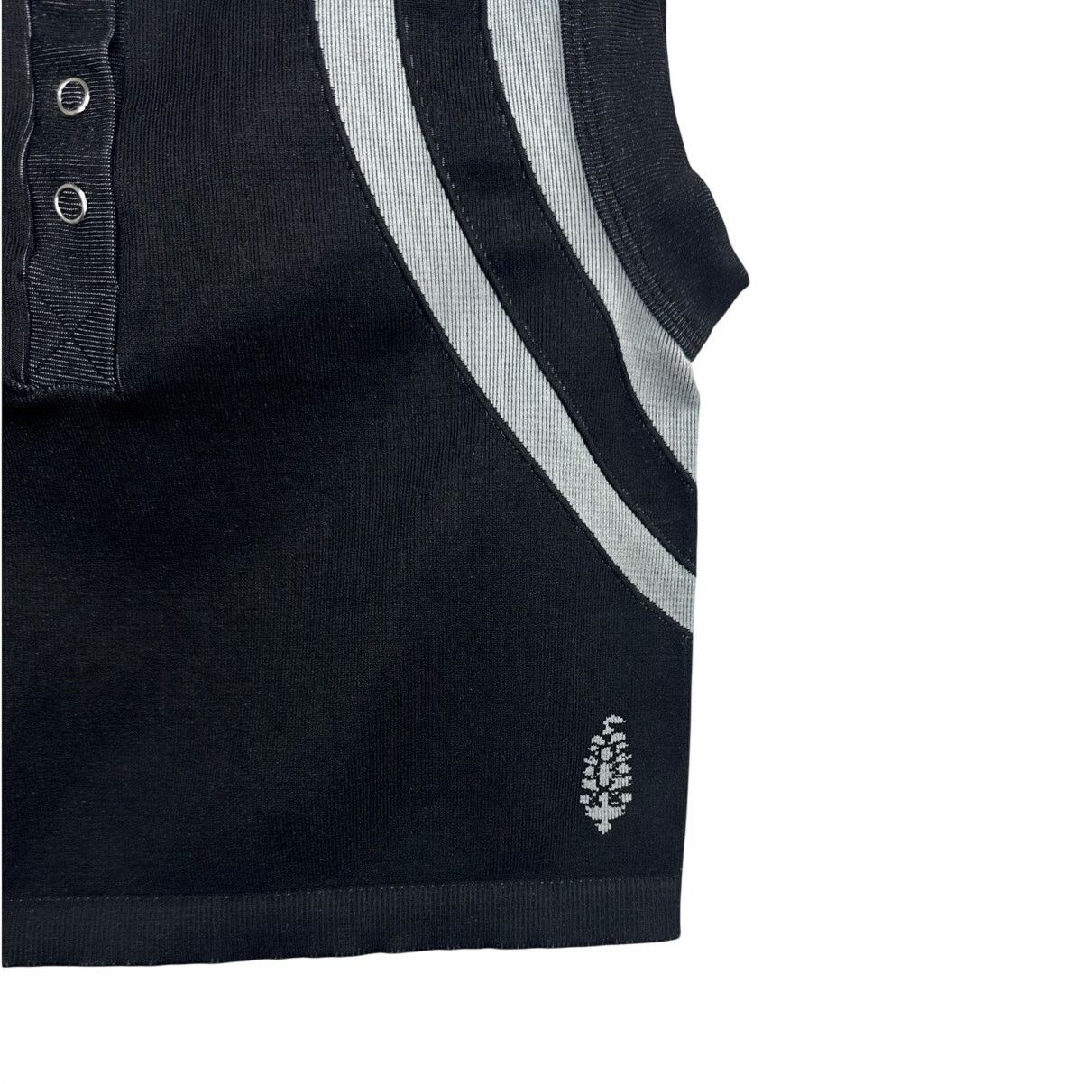 Free People Free People Movement Free Kick Crop Henley Black Muscle Tank Size XS / US 0-2 / IT 36-38 - 5 Thumbnail