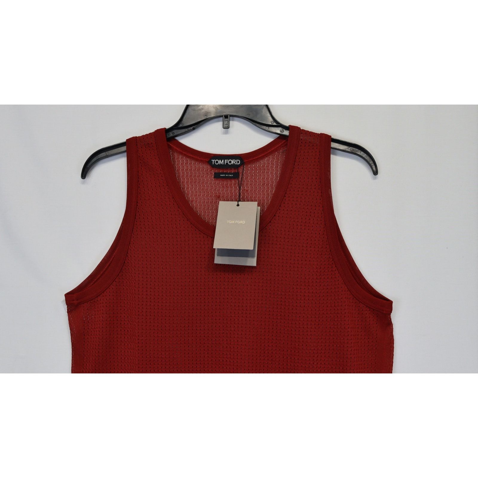 Tom Ford o1rshd1 Canotta Top Tank in Red Size US M / EU 48-50 / 2 - 3 Thumbnail
