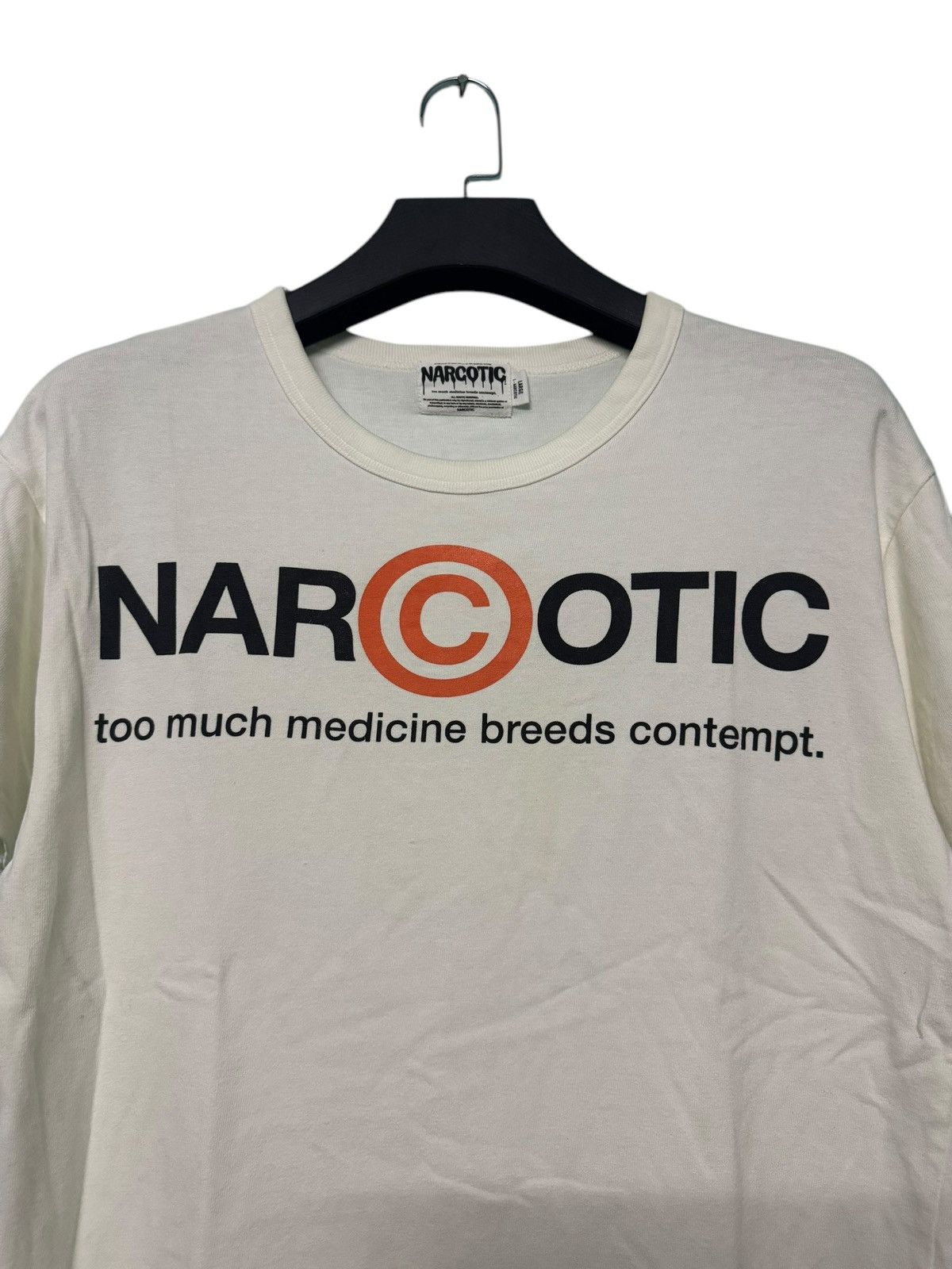 Narcotic GDC Vintage Narcotic Cicantor GDC Japanese Streetwear tee Size US L / EU 52-54 / 3 - 4 Thumbnail