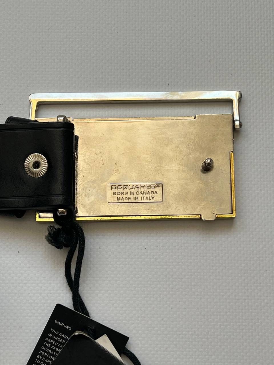 Dsquared2 × Japanese Brand × Vintage Vintage Dsquared belt boombox buckle punk rock Dsquared2 Size ONE SIZE - 7 Thumbnail