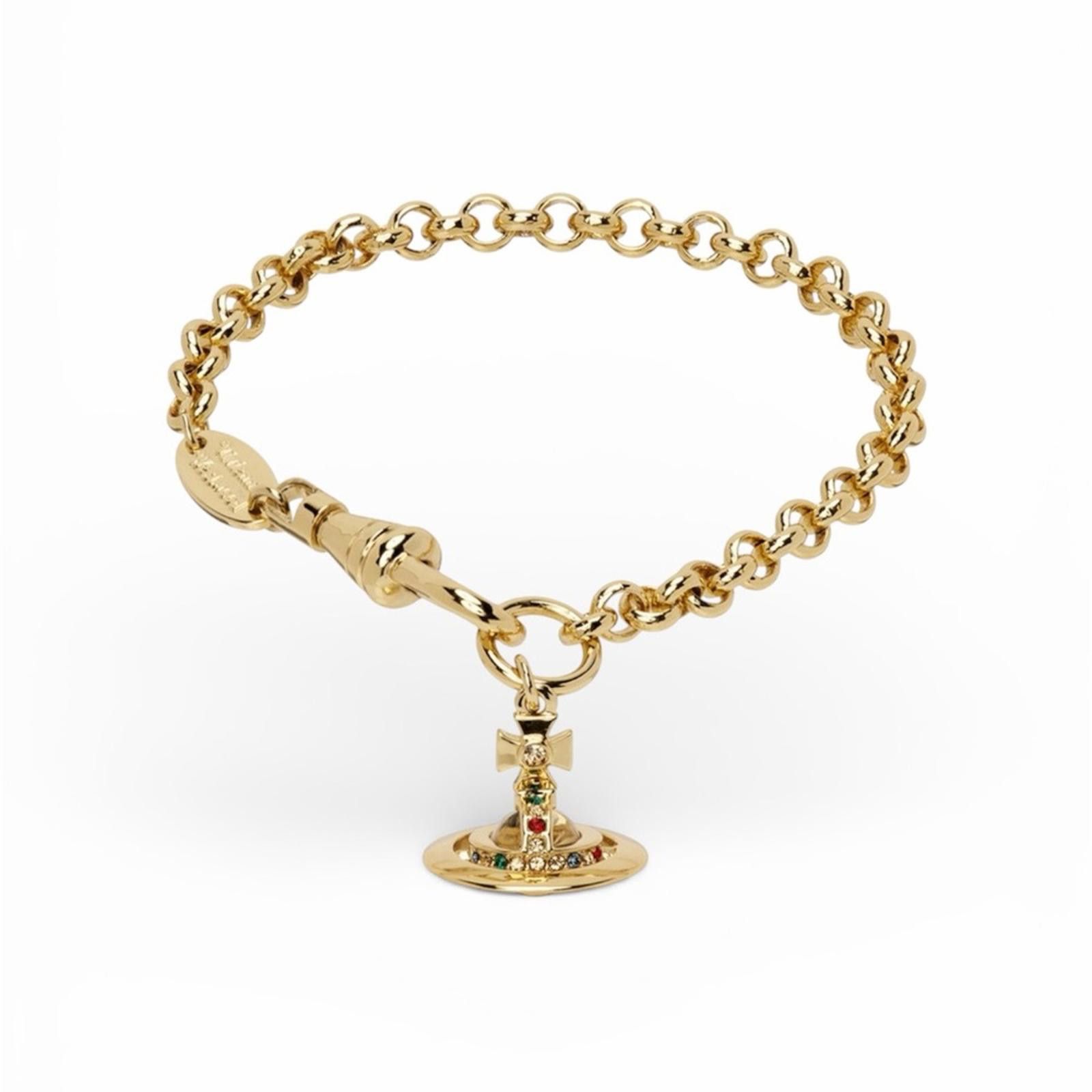 Vivienne Westwood Vivienne Westwood Gold Petite Orb Bracelet Size ONE SIZE - 1 Thumbnail